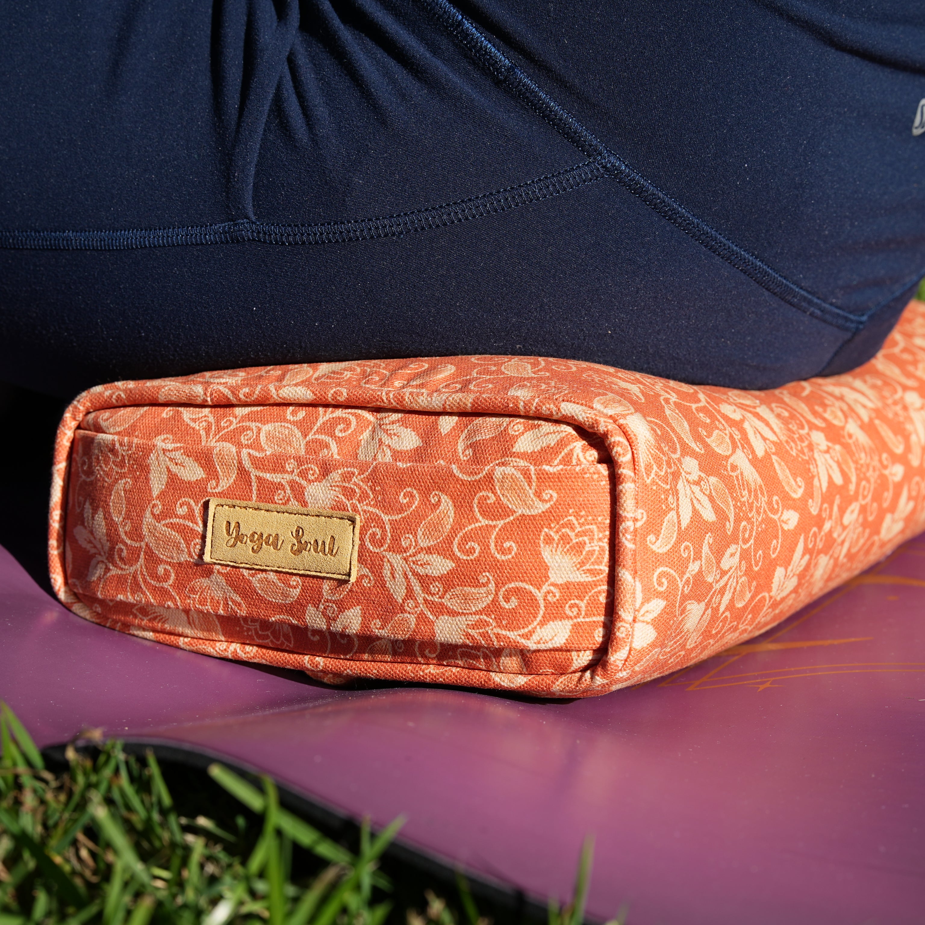 Travel Yoga Pillow | Shanti Lotus | Sunset