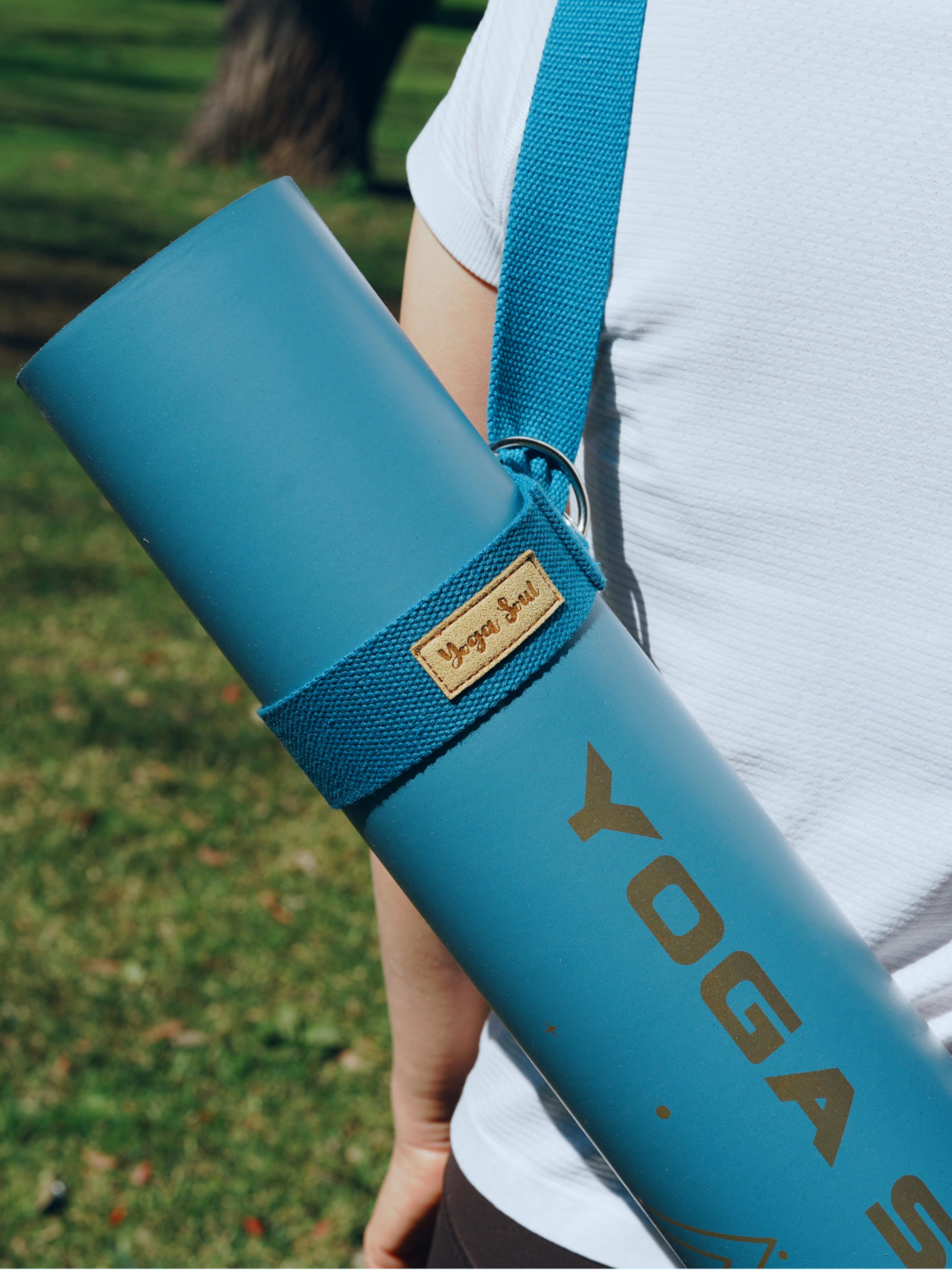 Yoga Mat Strap | Teal Blue (Strap ONLY)