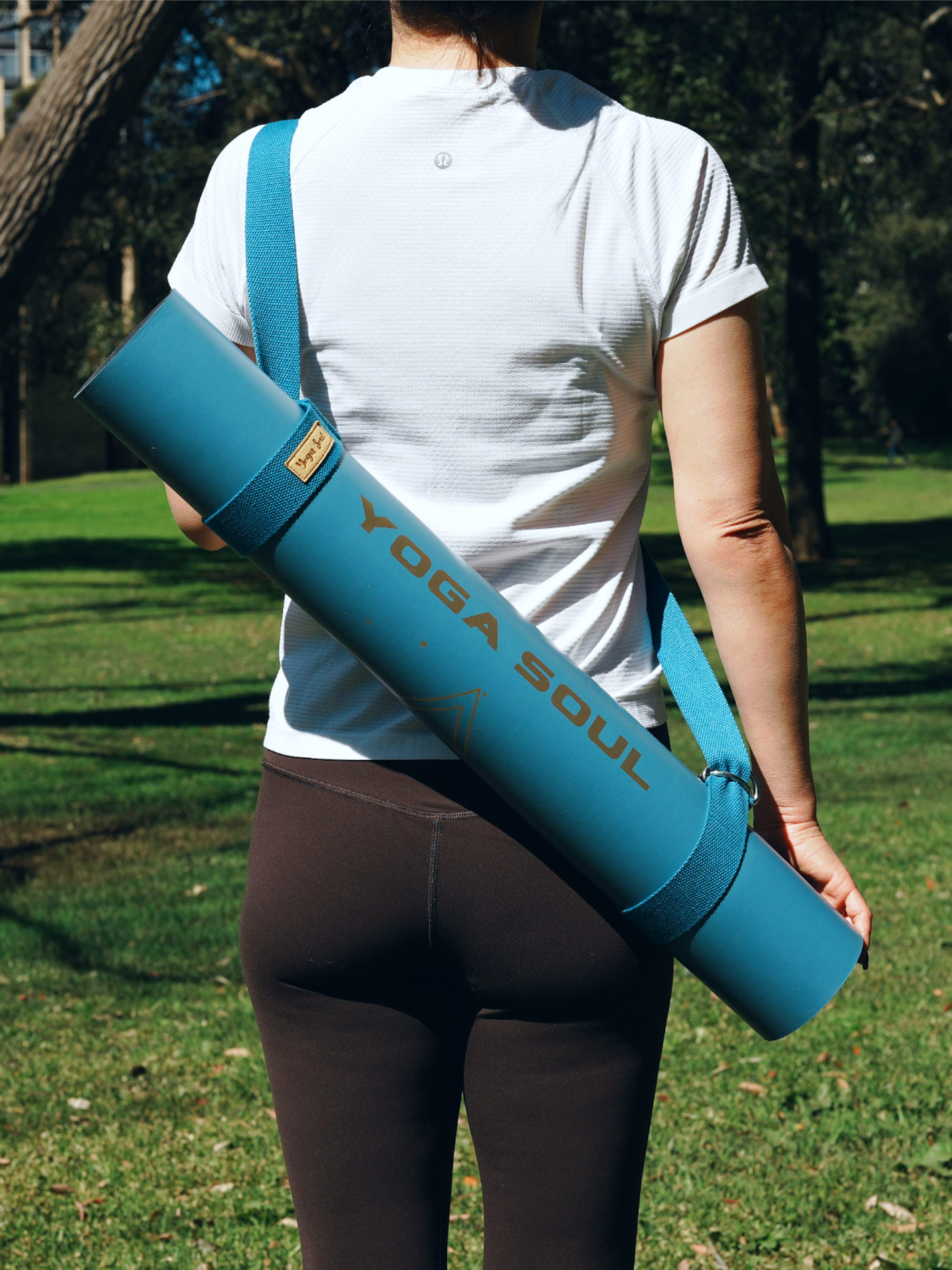 Yoga Mat Strap | Teal Blue (Strap ONLY)