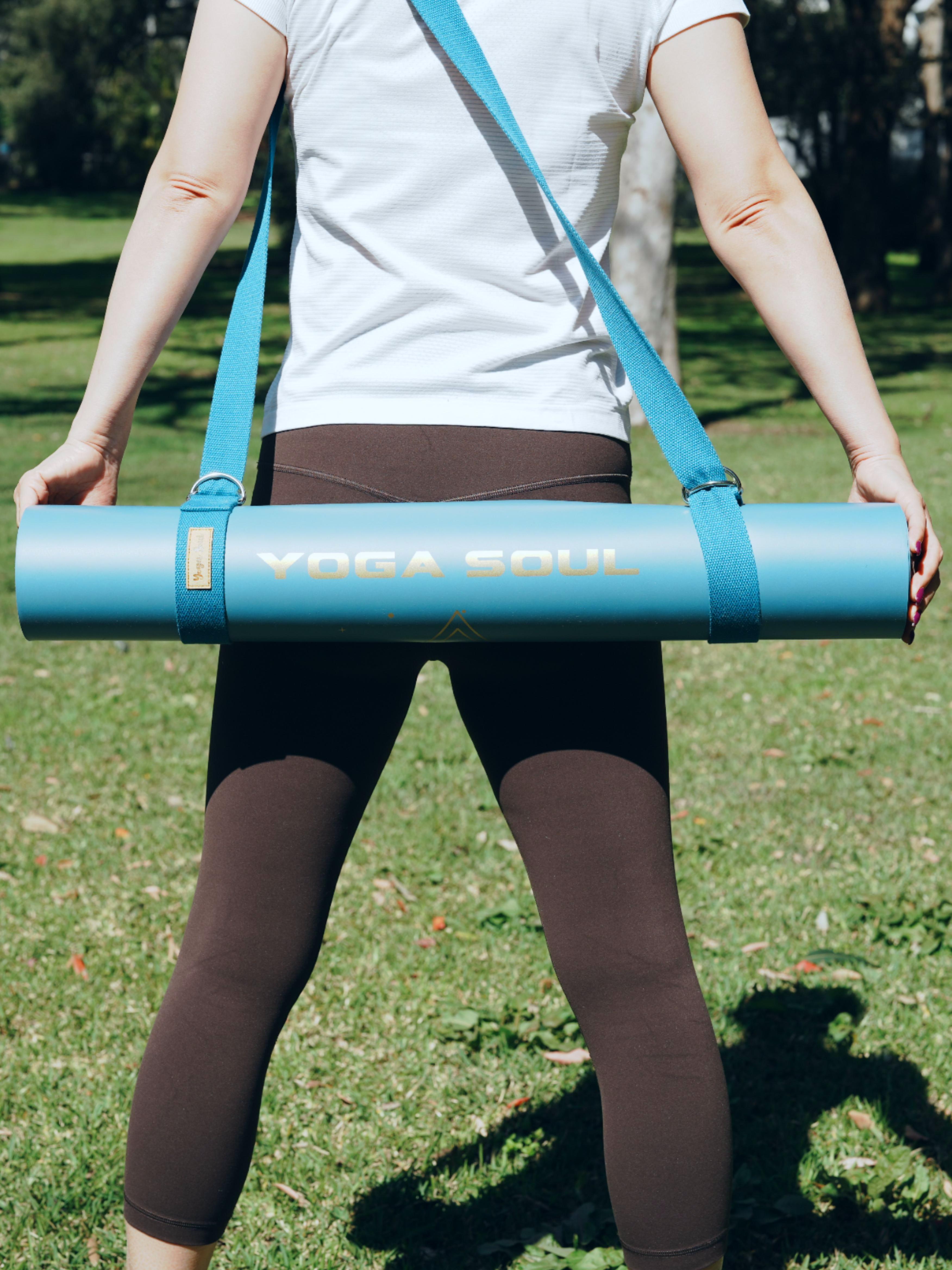 Yoga Mat Strap | Teal Blue (Strap ONLY)