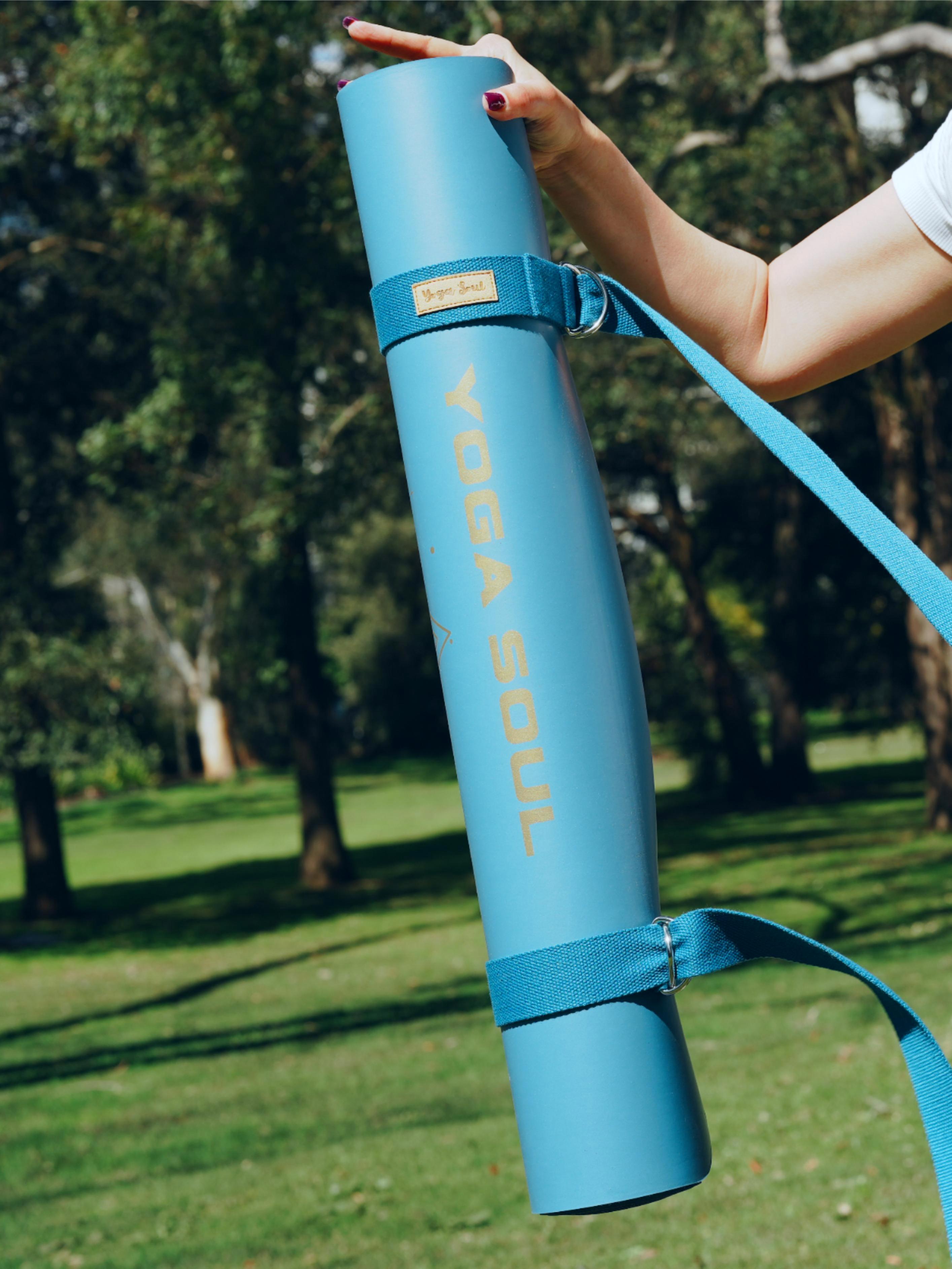 Yoga Mat Strap | Teal Blue (Strap ONLY)