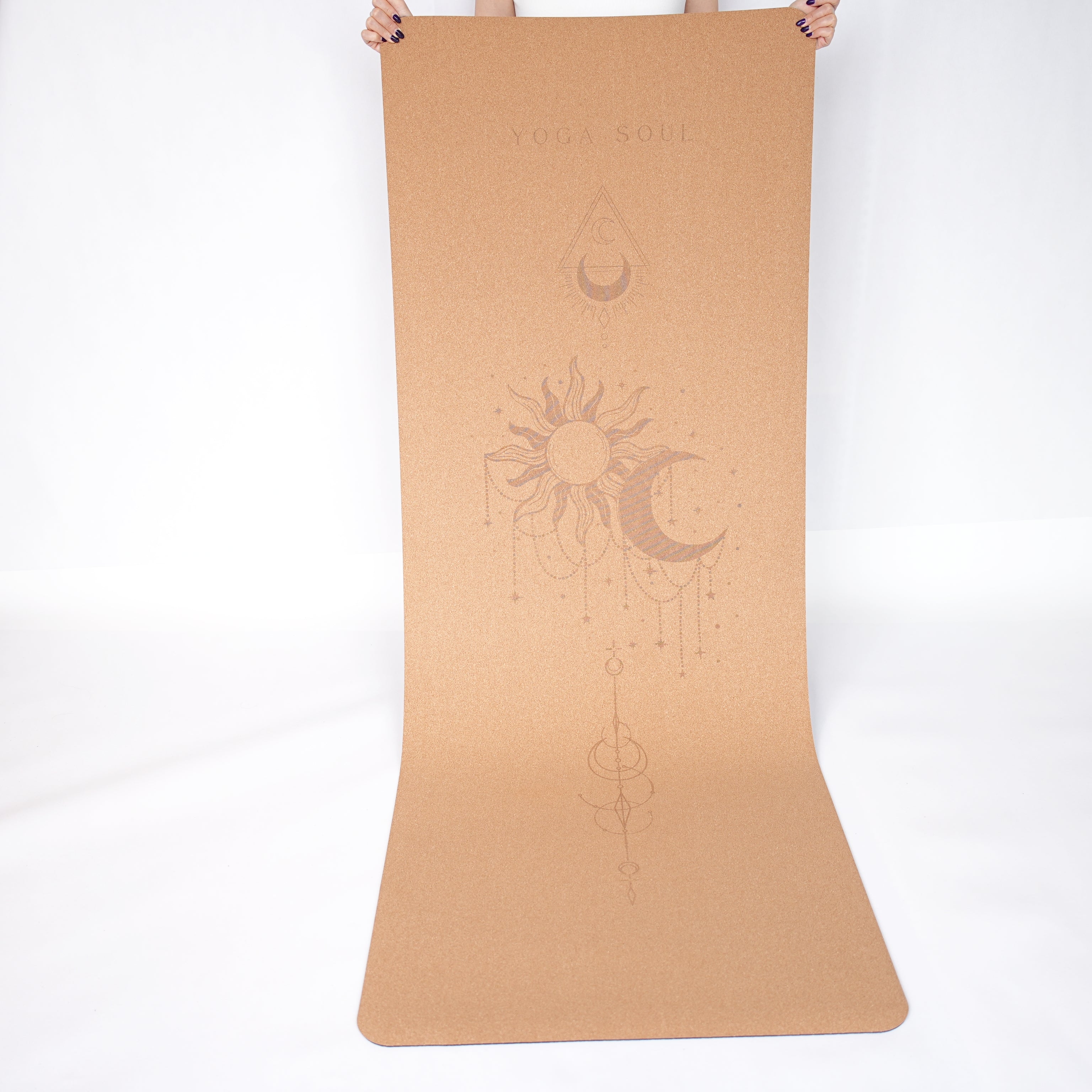 Cork Yoga Mat | Sun and Moon