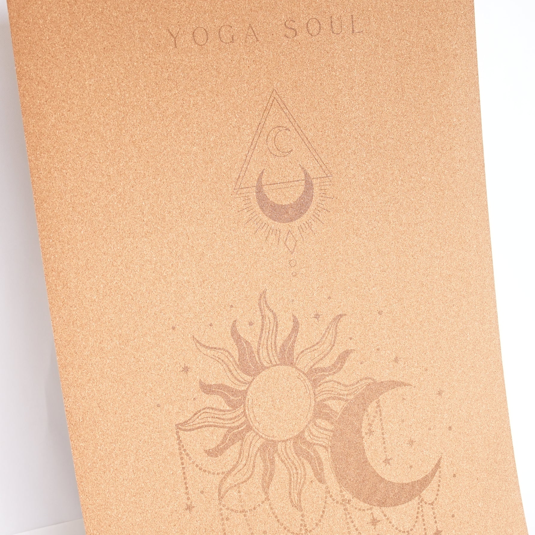 Cork Yoga Mat | Sun and Moon