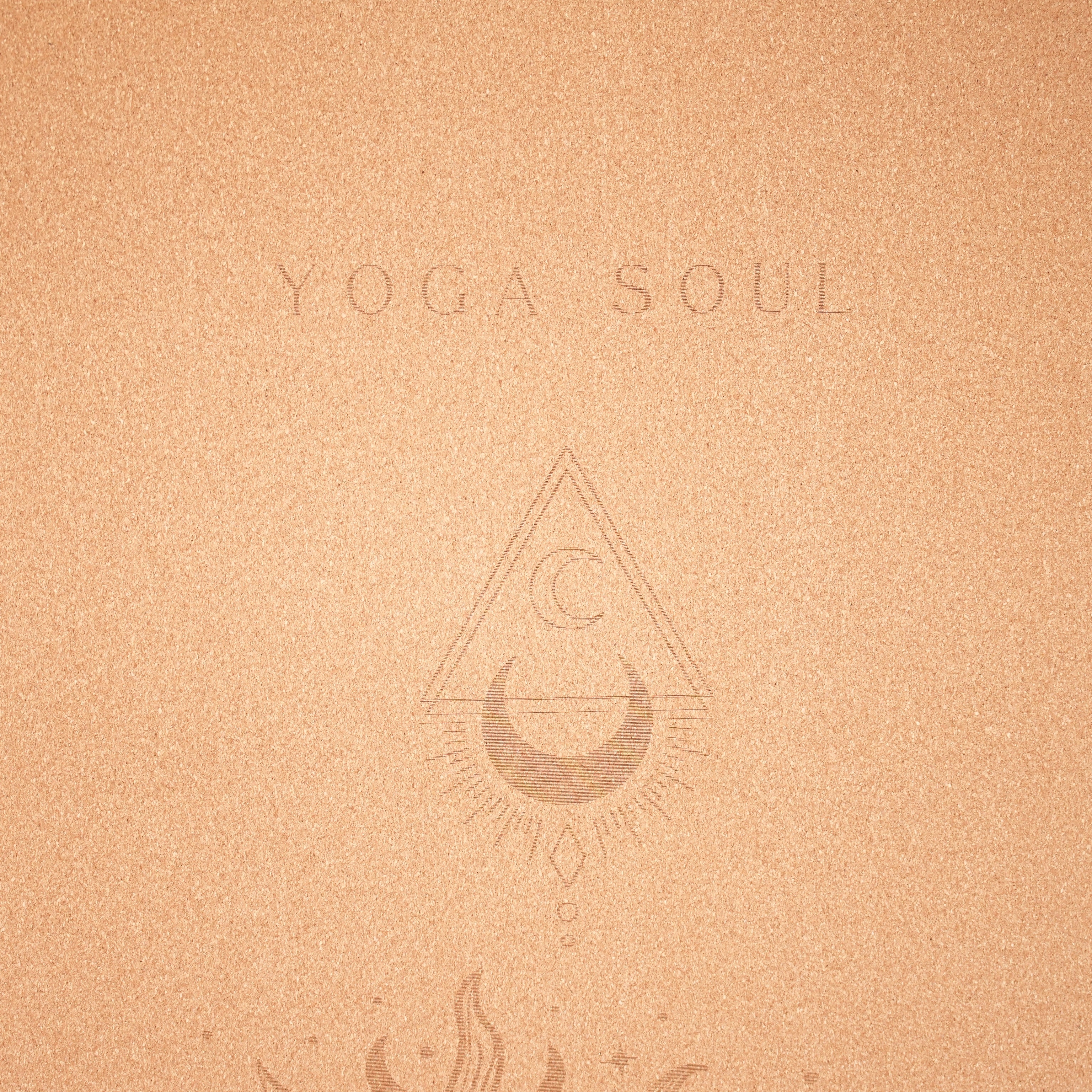 Cork Yoga Mat | Sun and Moon