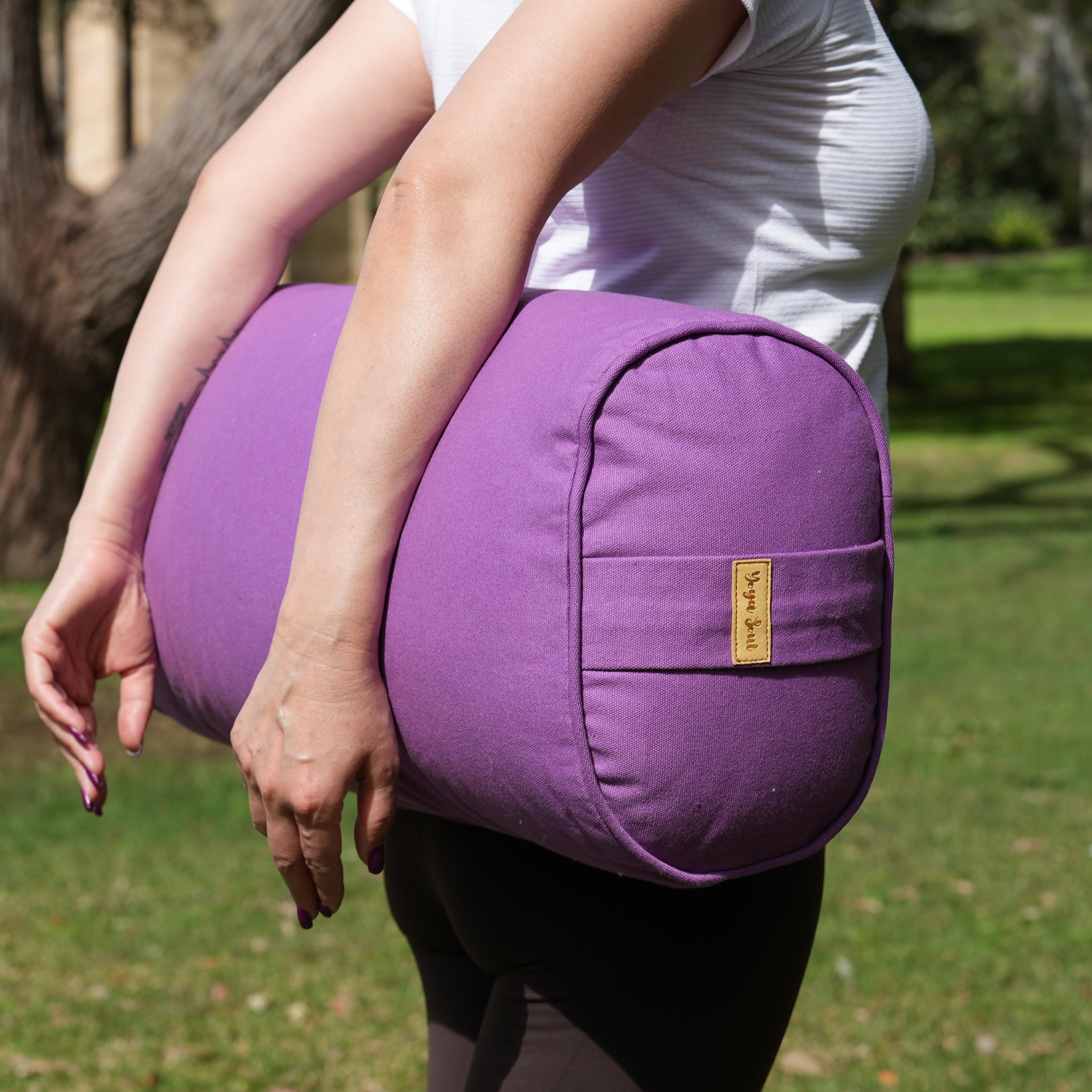 Oval Yoga Bolster | Pure | Lavender