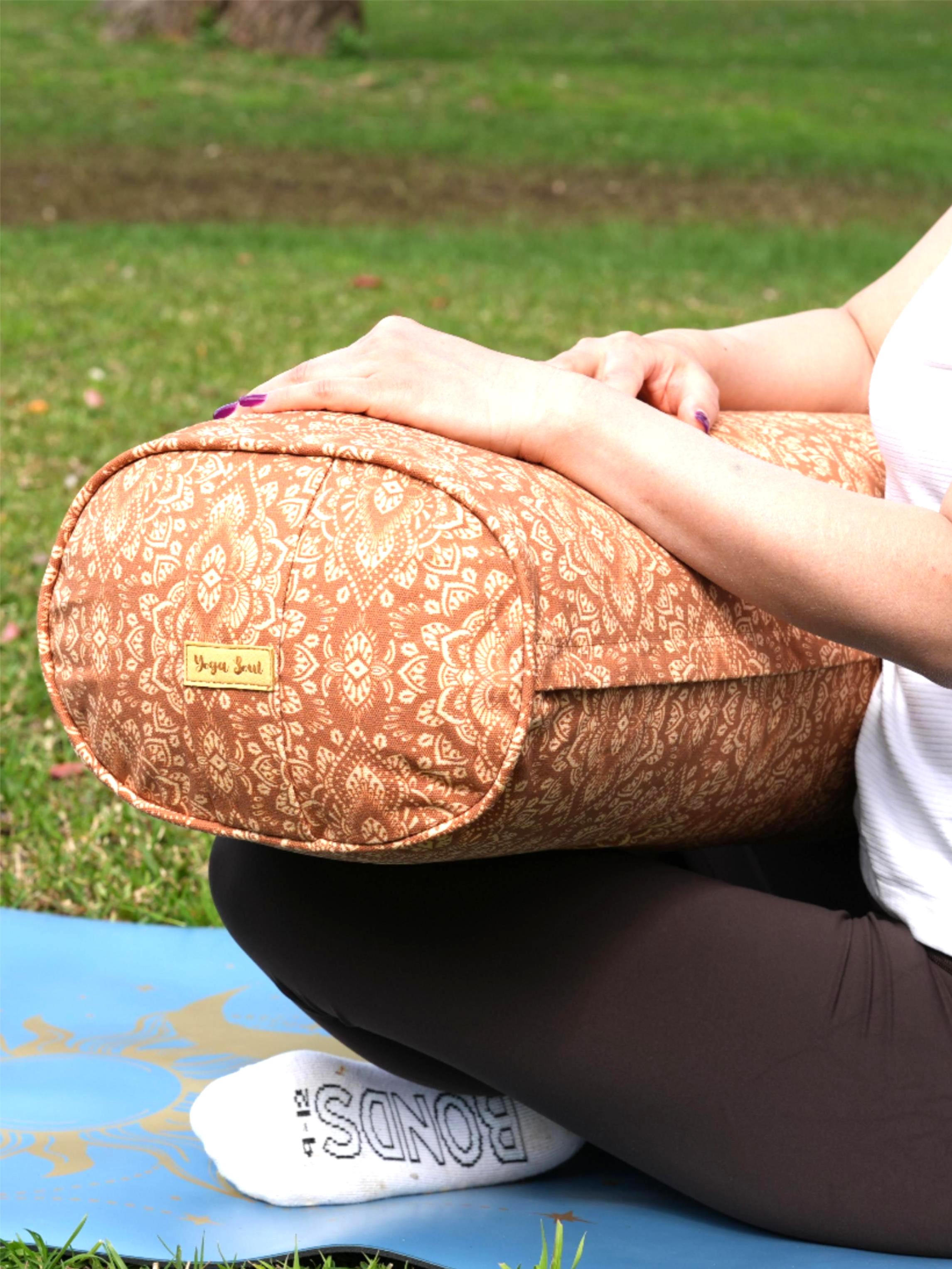 Oval Yoga Bolster | Mandala | Earth