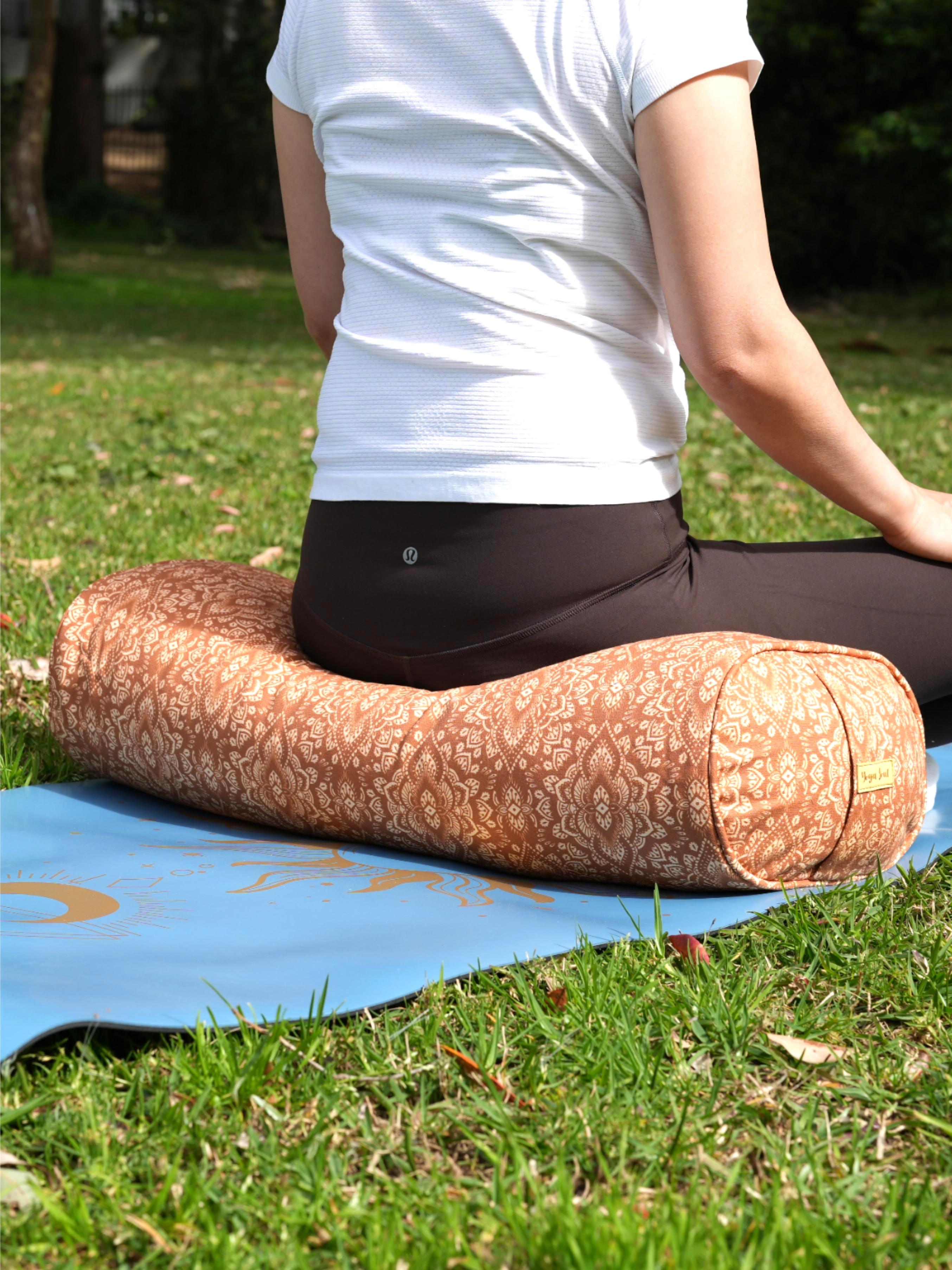 Oval Yoga Bolster | Mandala | Earth