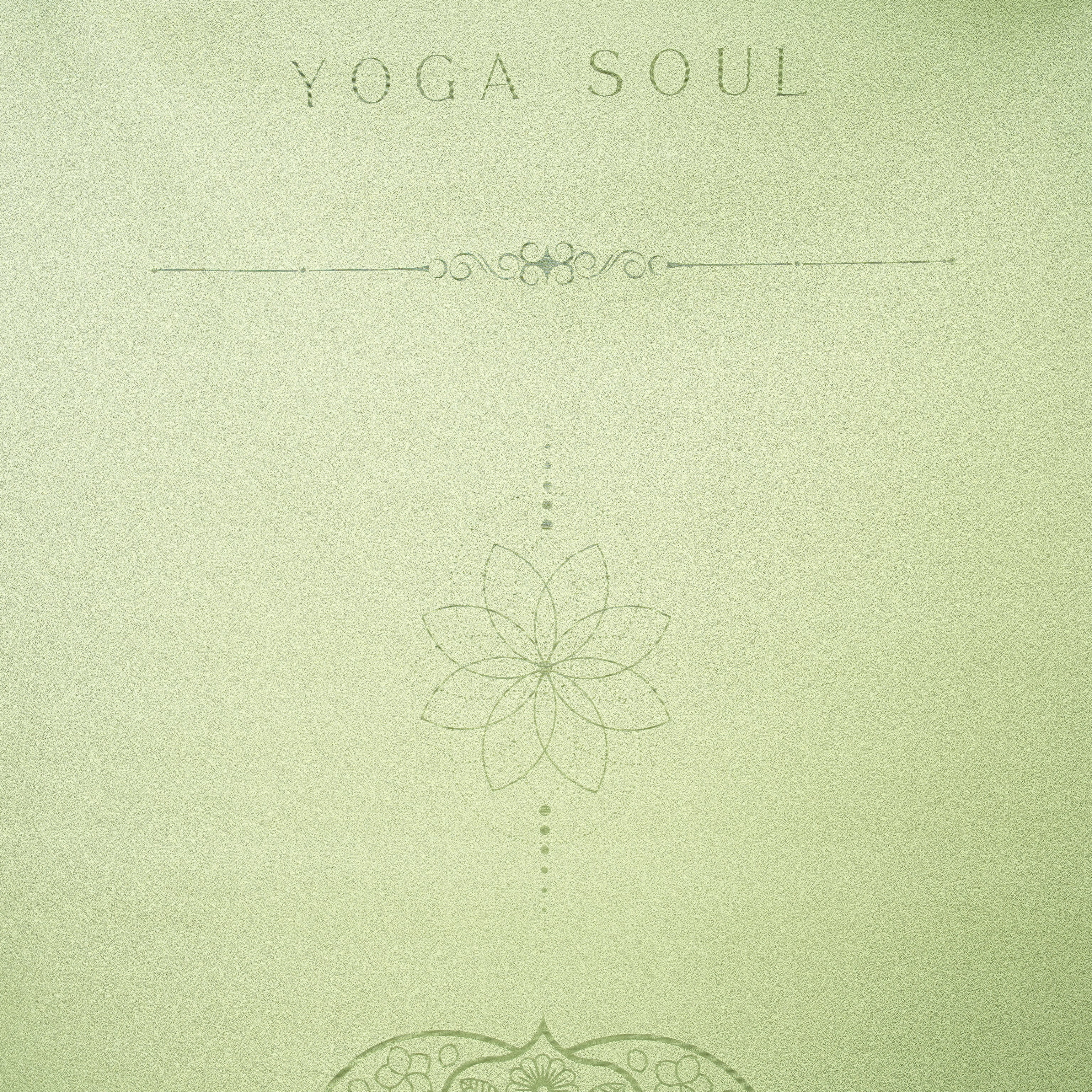 PowerPro Yoga Mat | Olive Mandala