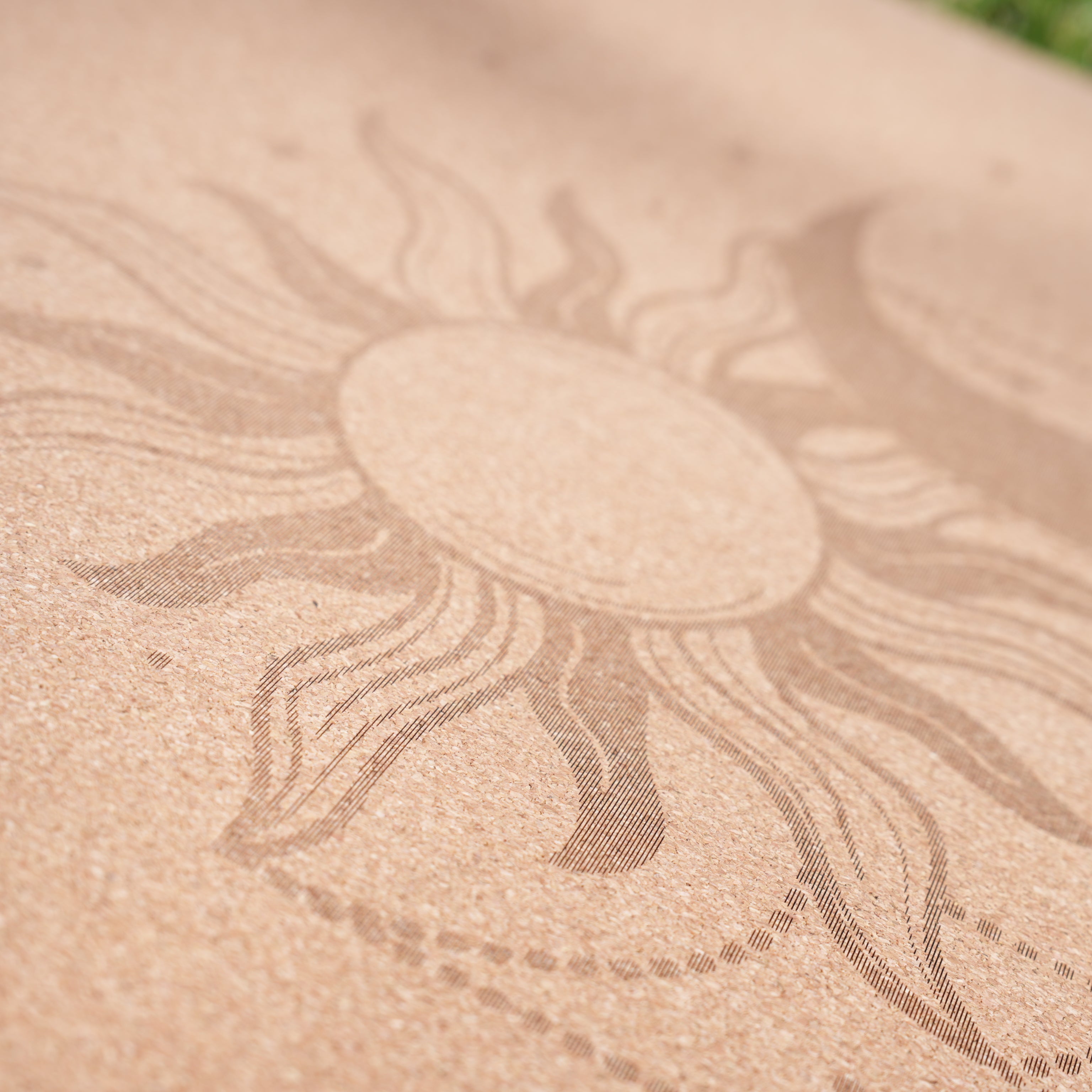 Cork Yoga Mat | Sun and Moon