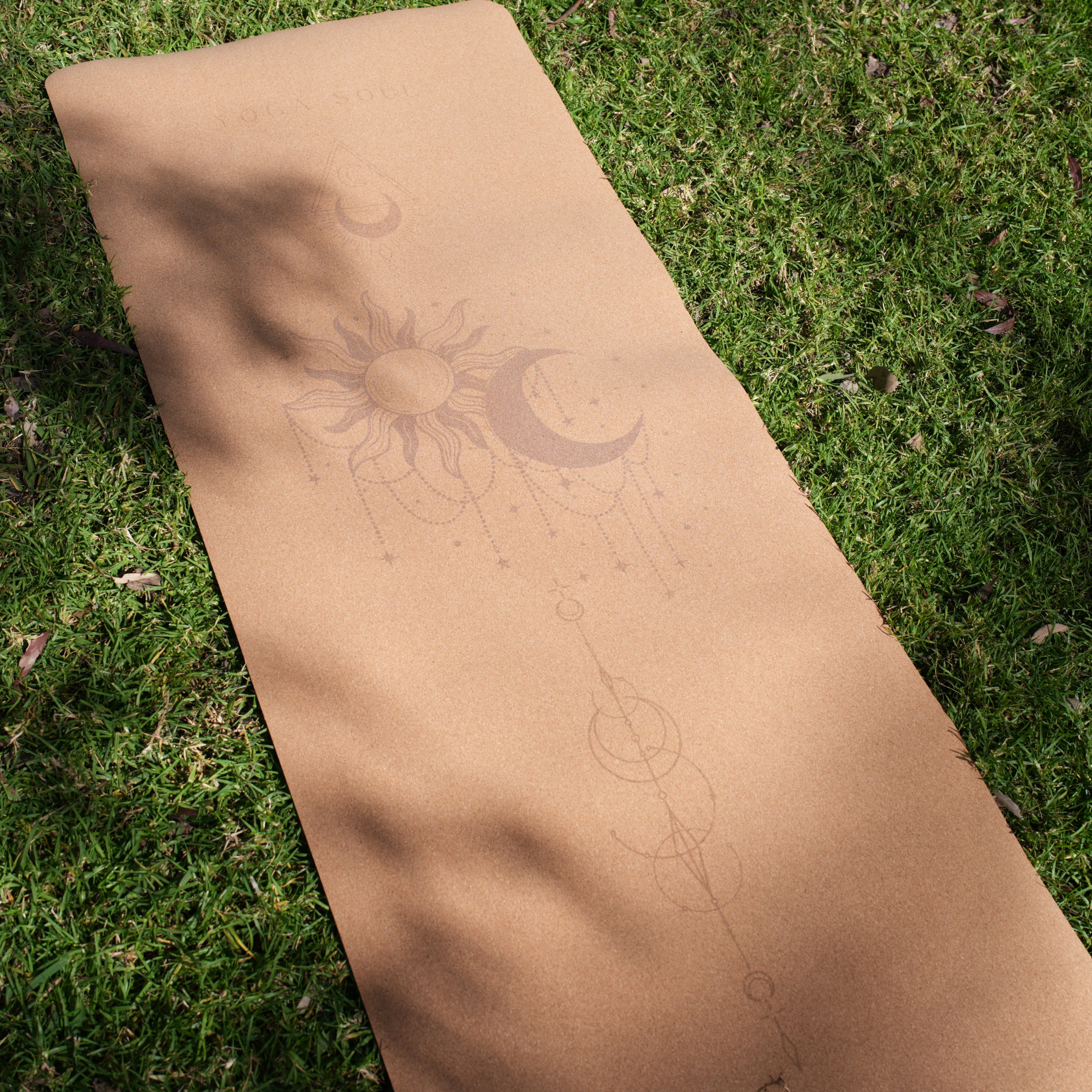 Cork Yoga Mat | Sun and Moon