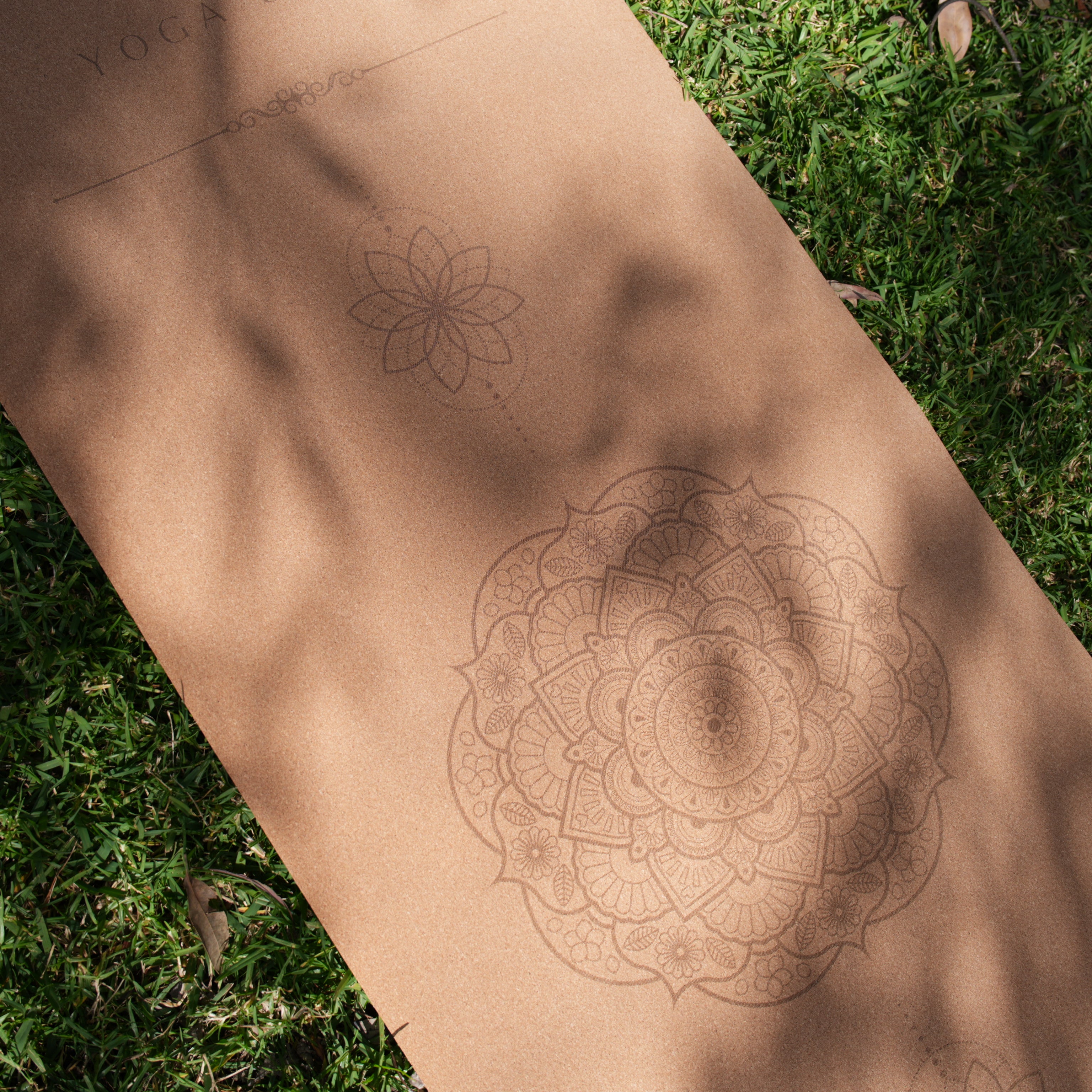 Cork Yoga Mat | Mandala