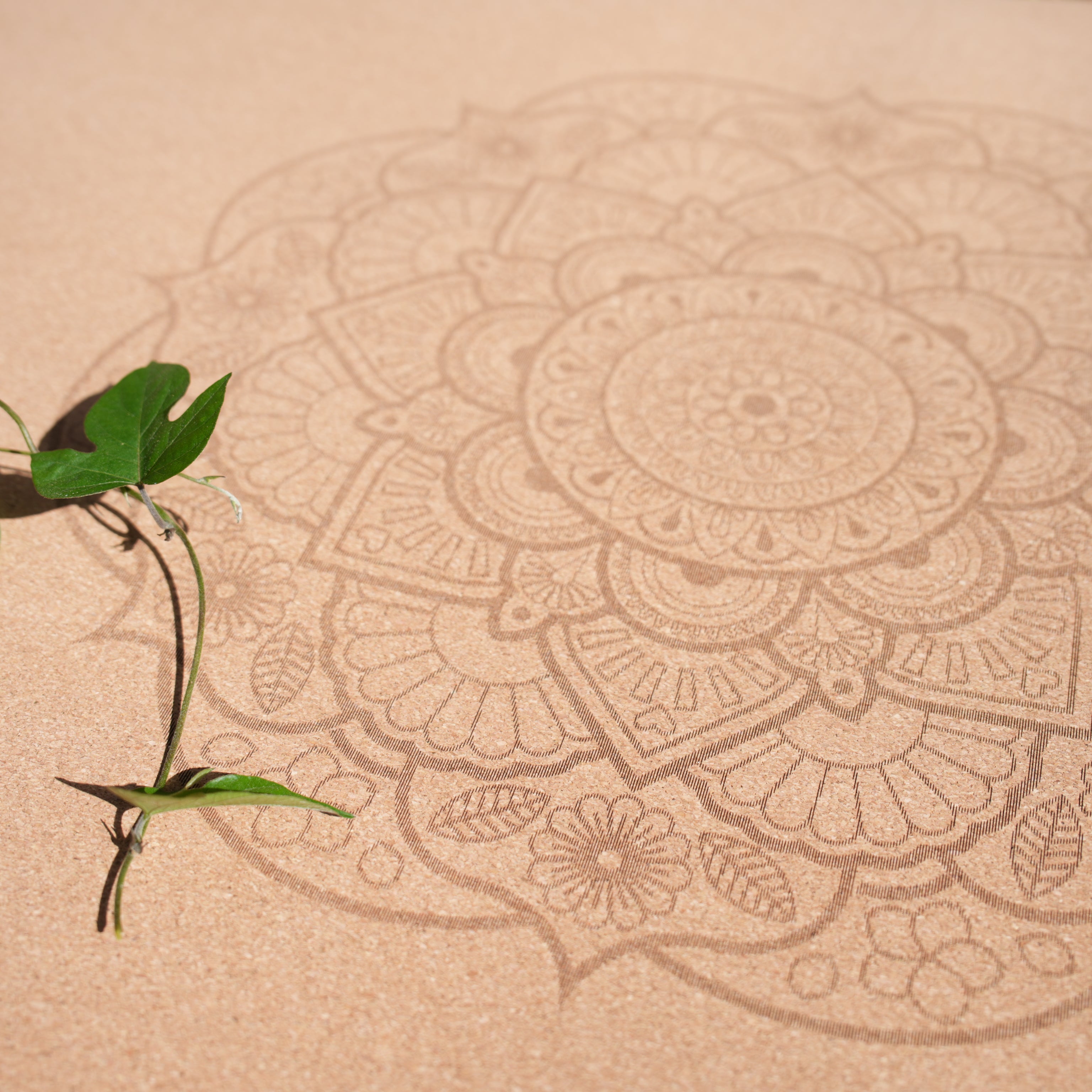 Cork Yoga Mat | Mandala