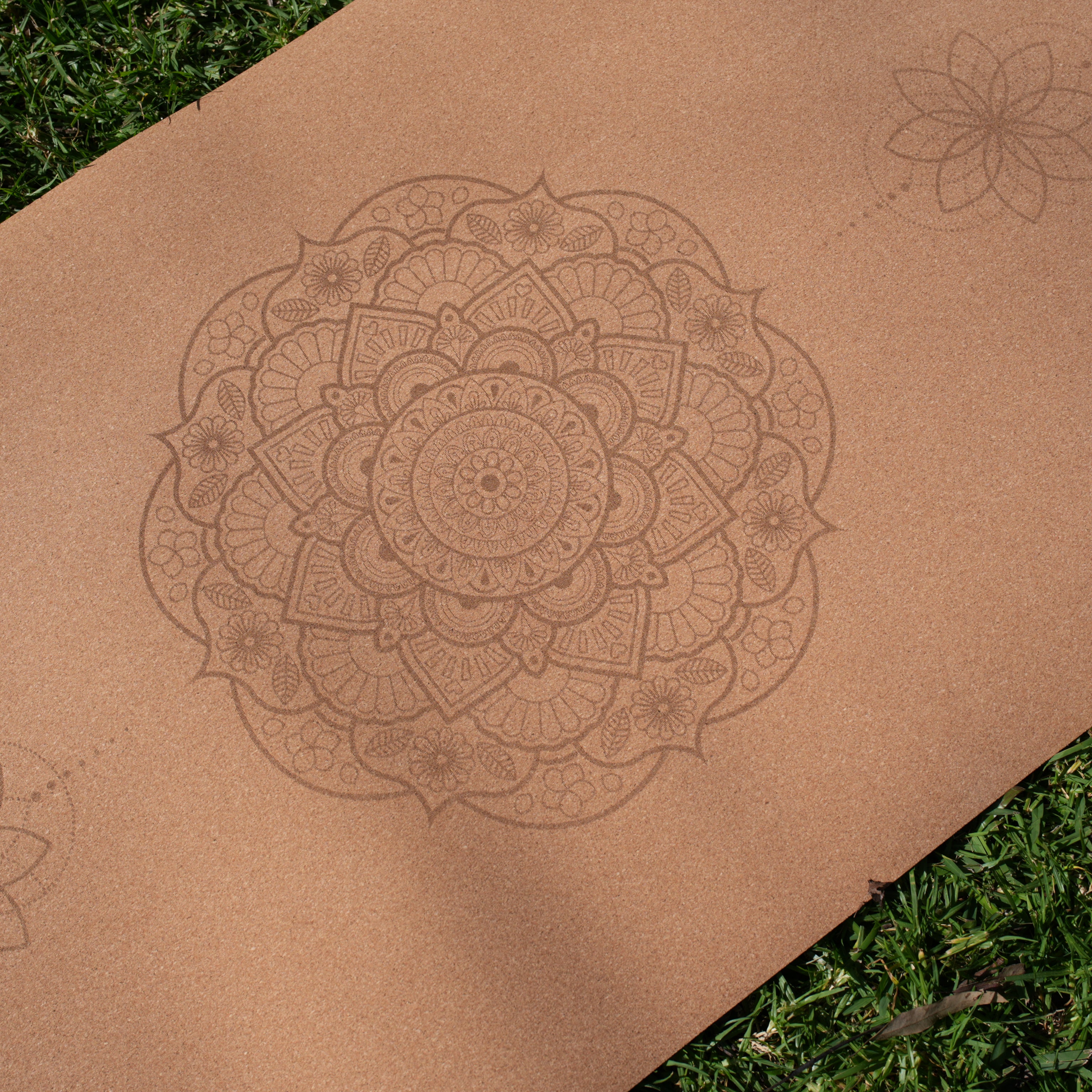 Cork Yoga Mat | Mandala