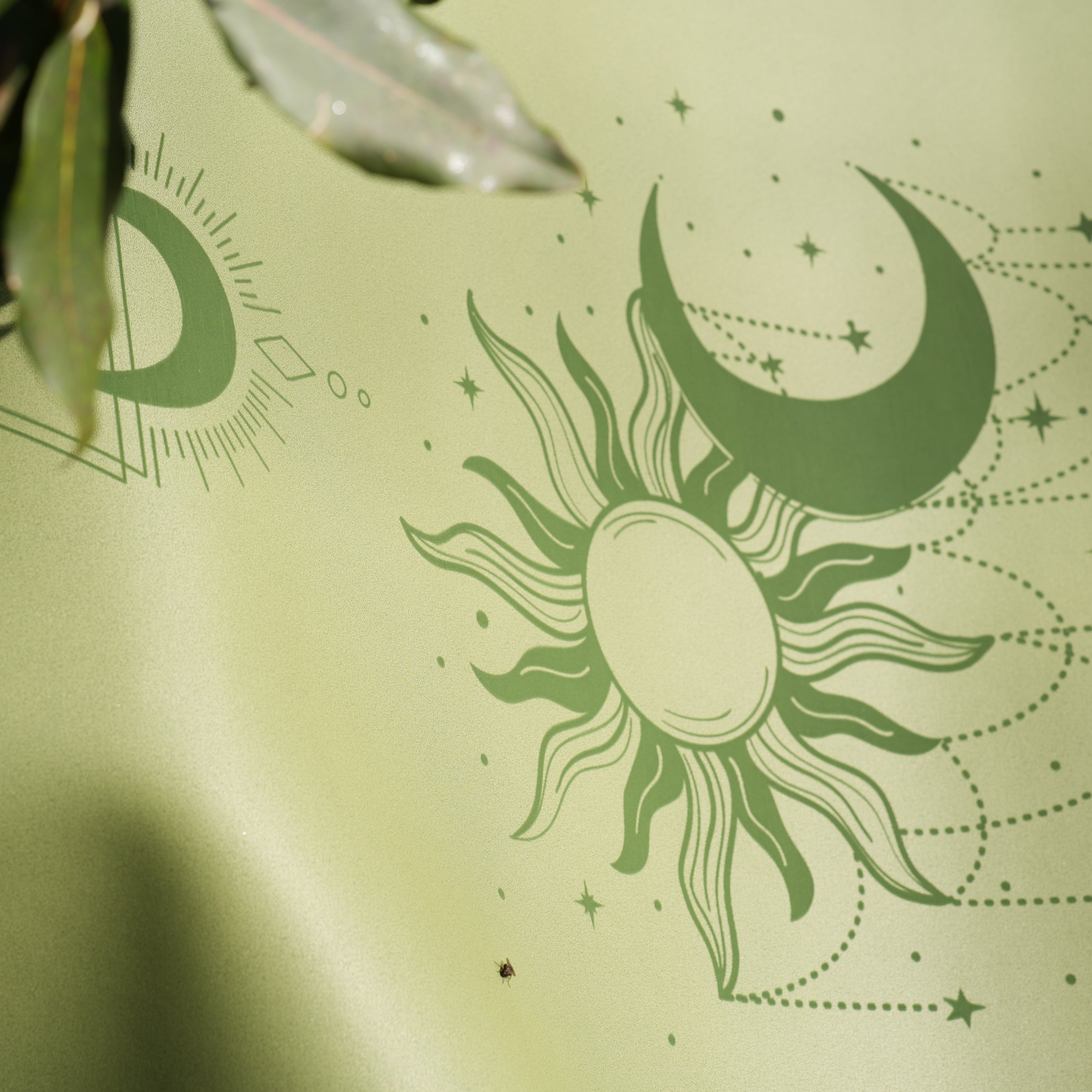 PowerPro Yoga Mat | Olive Sun and Moon