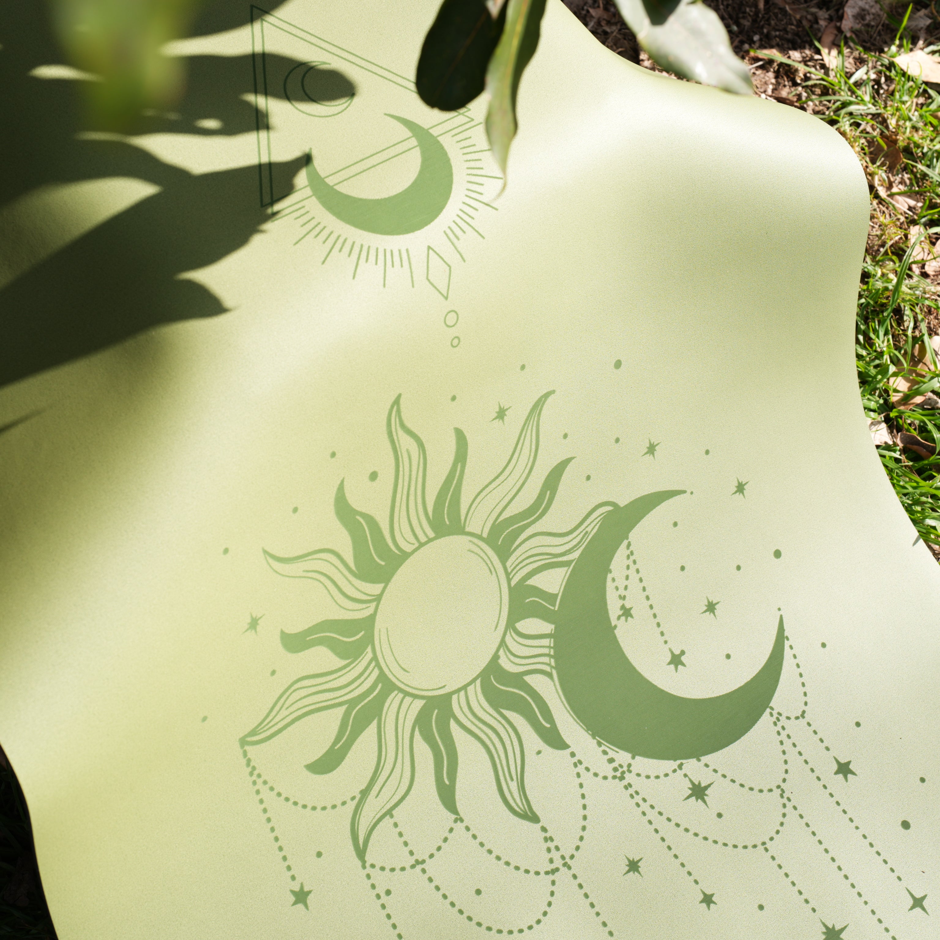 PowerPro Yoga Mat | Olive Sun and Moon
