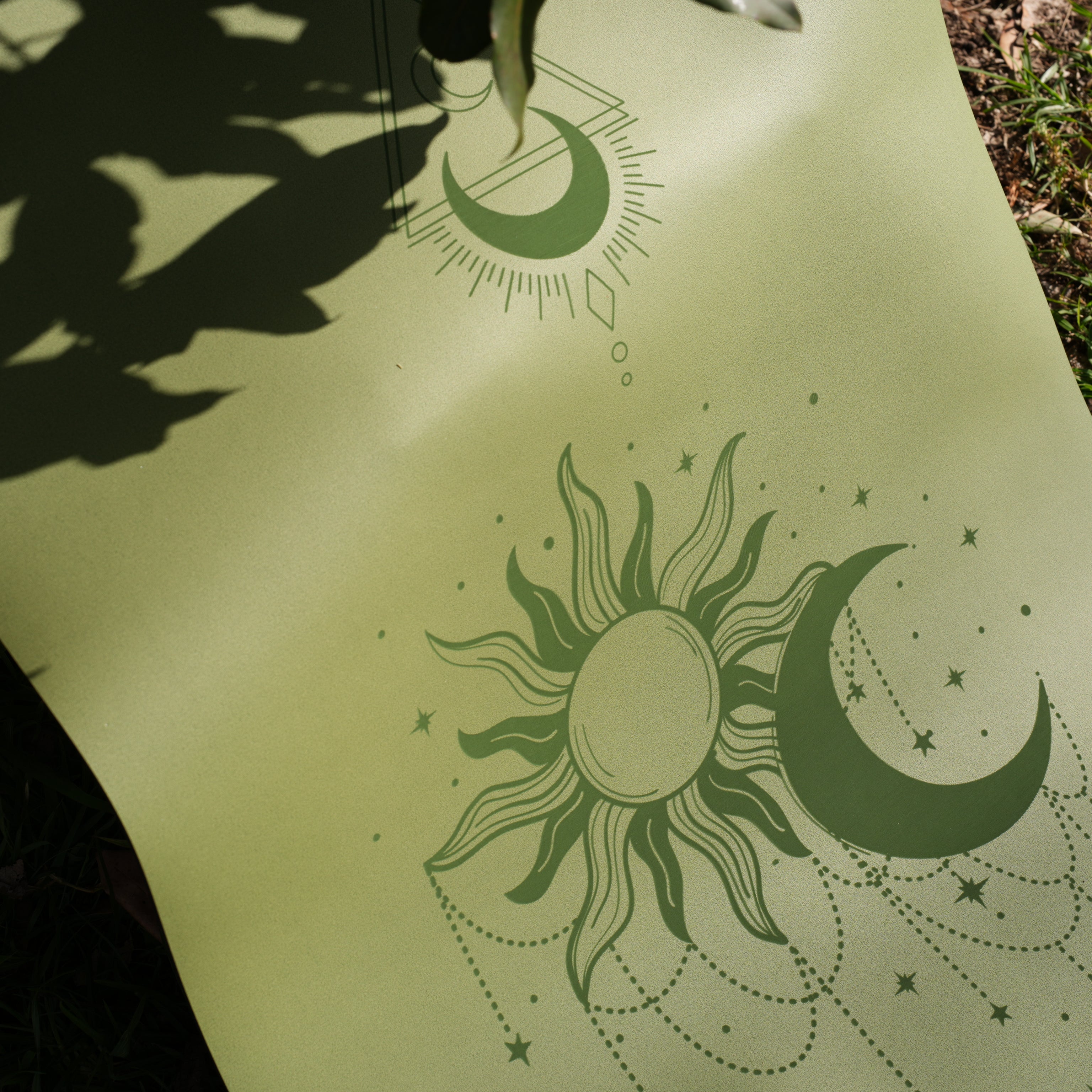 PowerPro Yoga Mat | Olive Sun and Moon