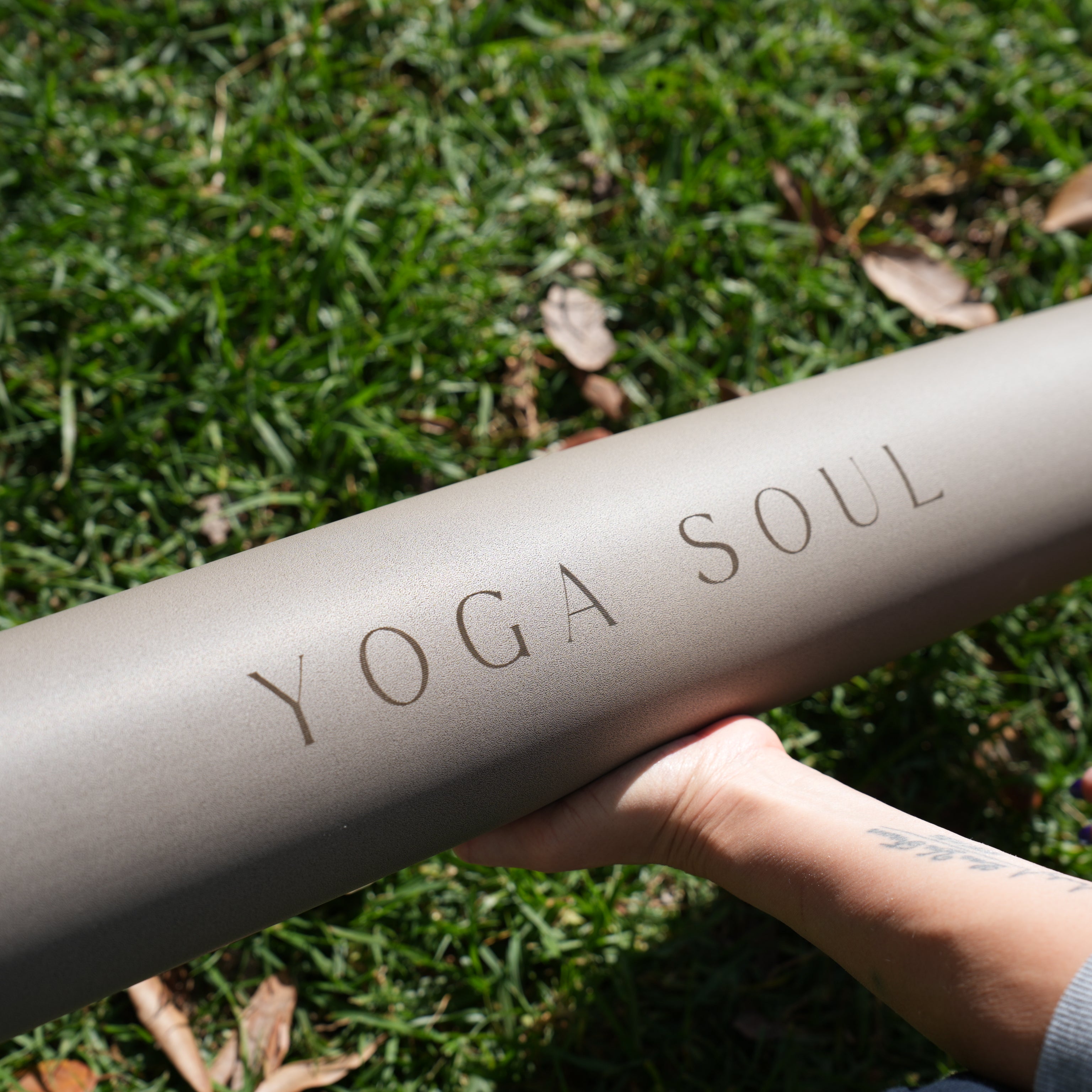PowerPro Yoga Mat | Grey Sun & Moon