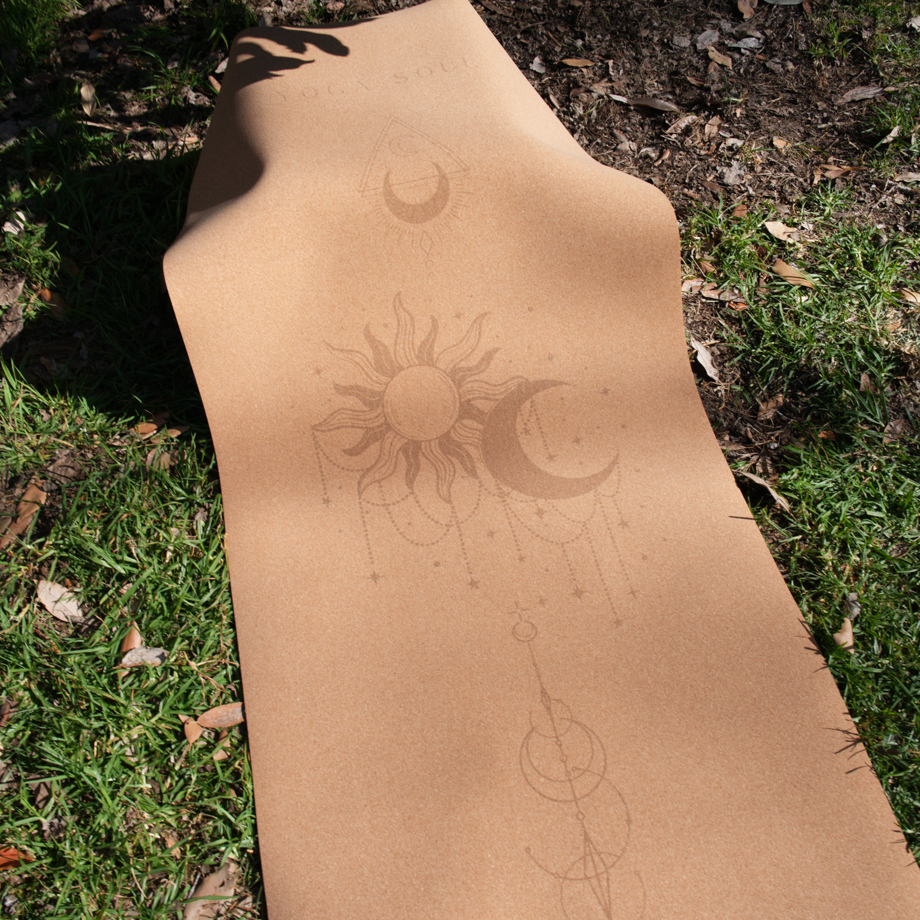 Cork Yoga Mat | Sun and Moon