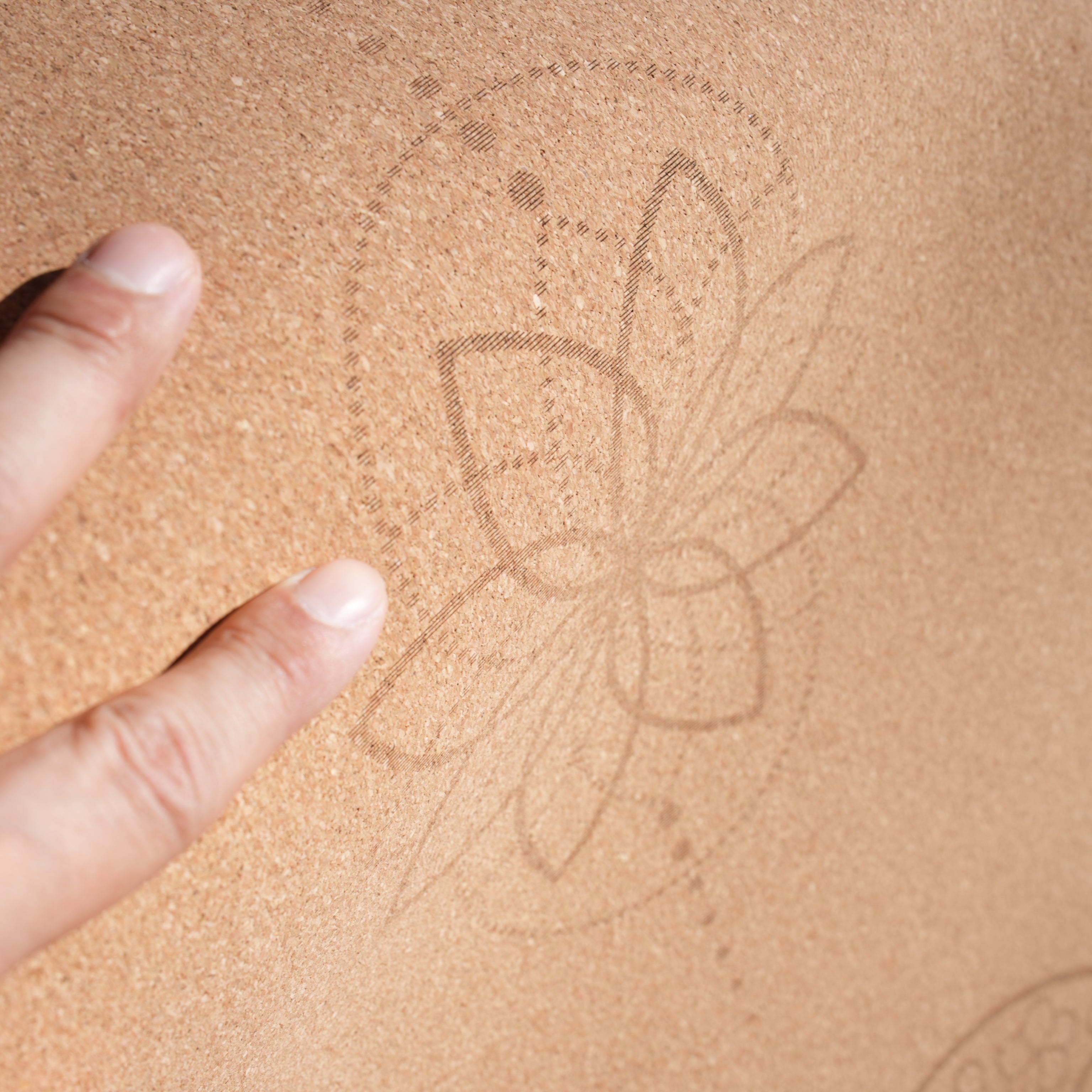 Cork Yoga Mat | Mandala