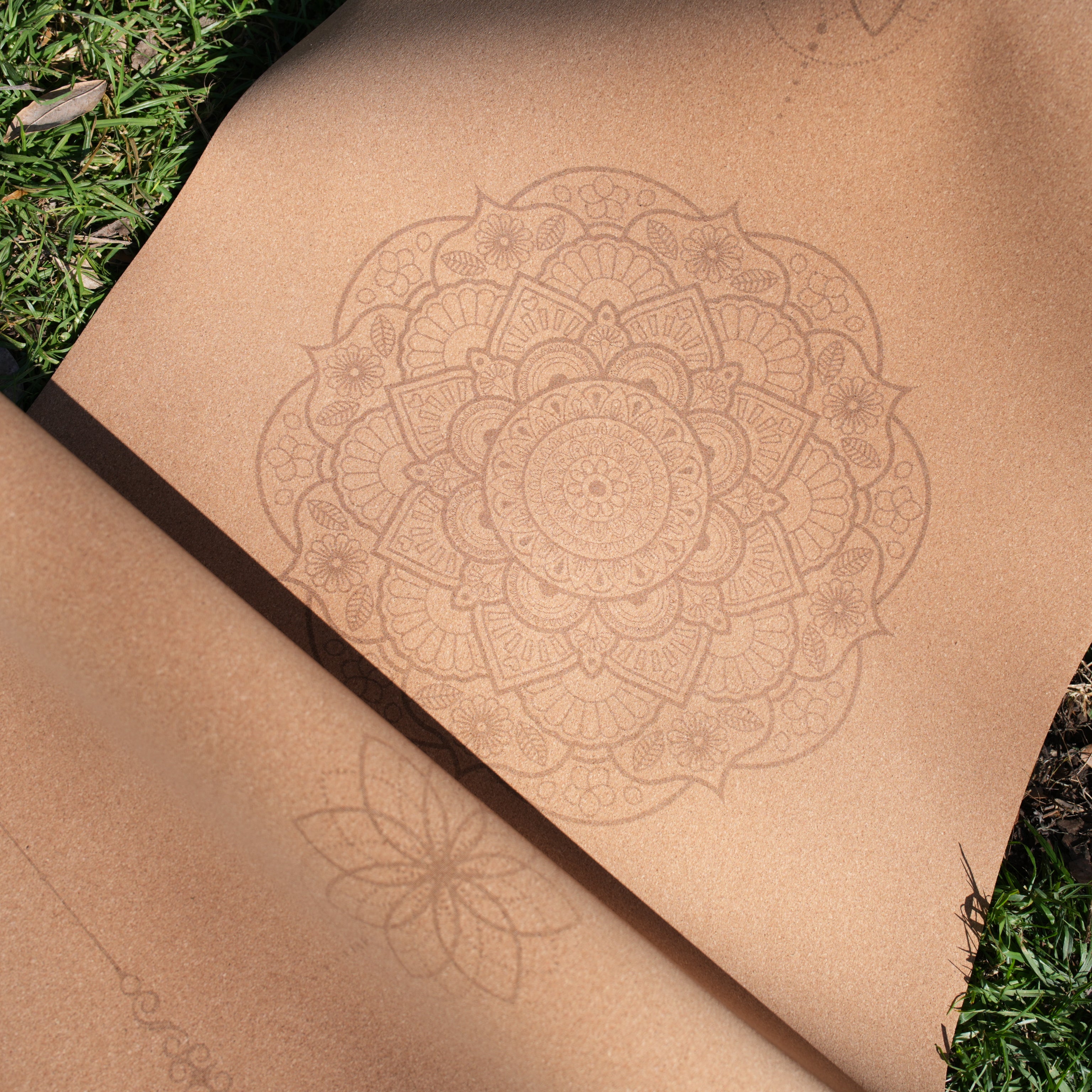 Cork Yoga Mat | Mandala