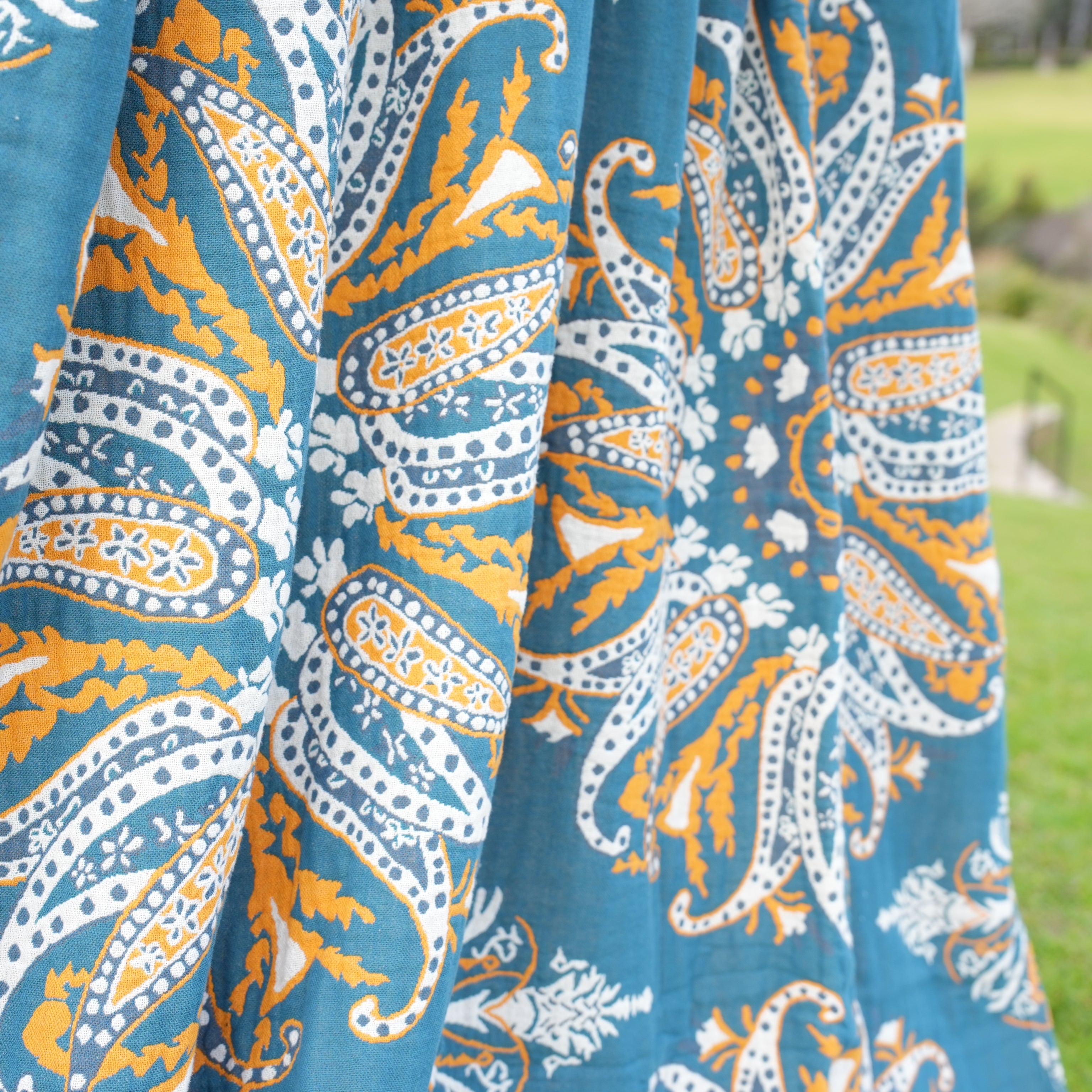 Yoga Blanket | Fire Teal