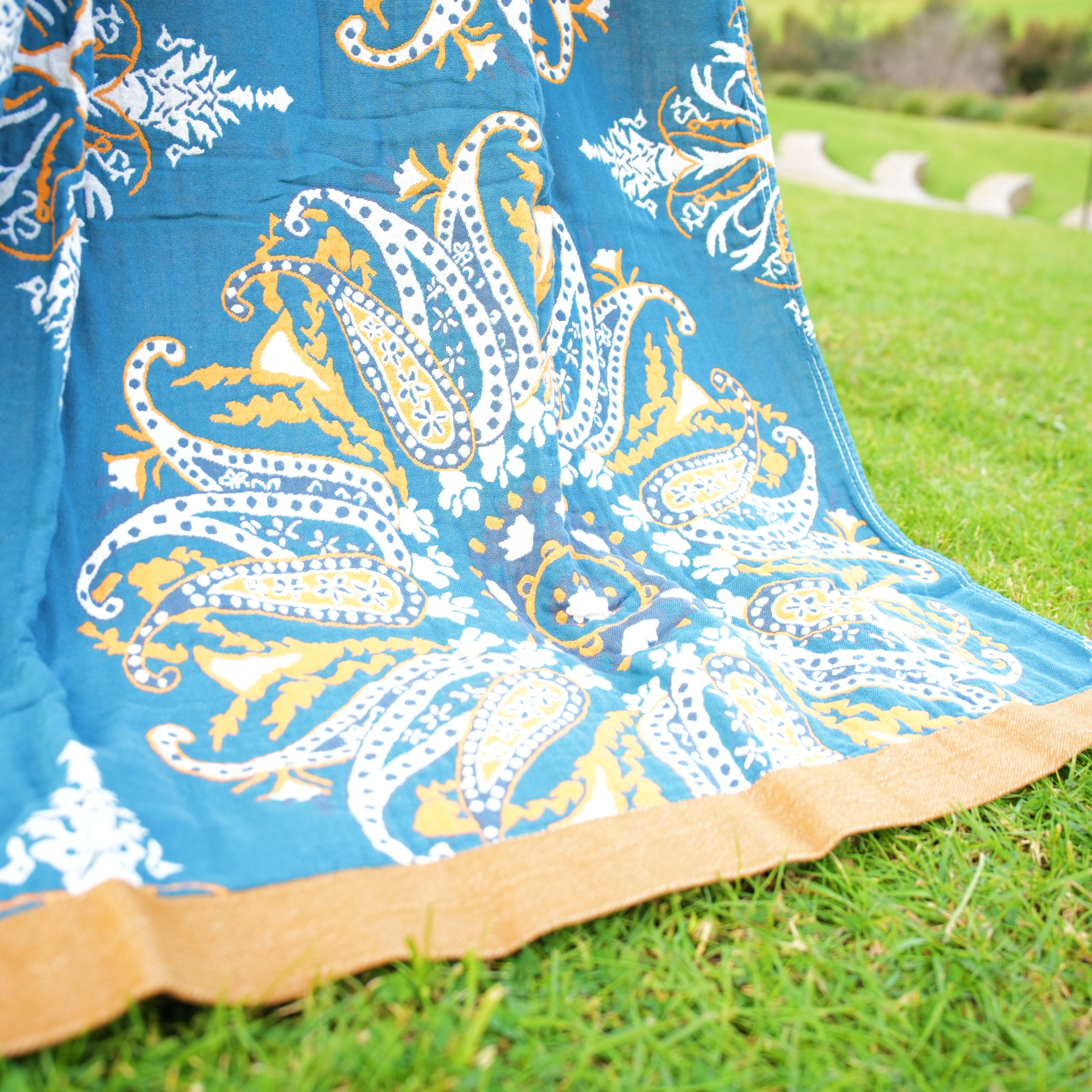 Yoga Blanket | Fire Teal