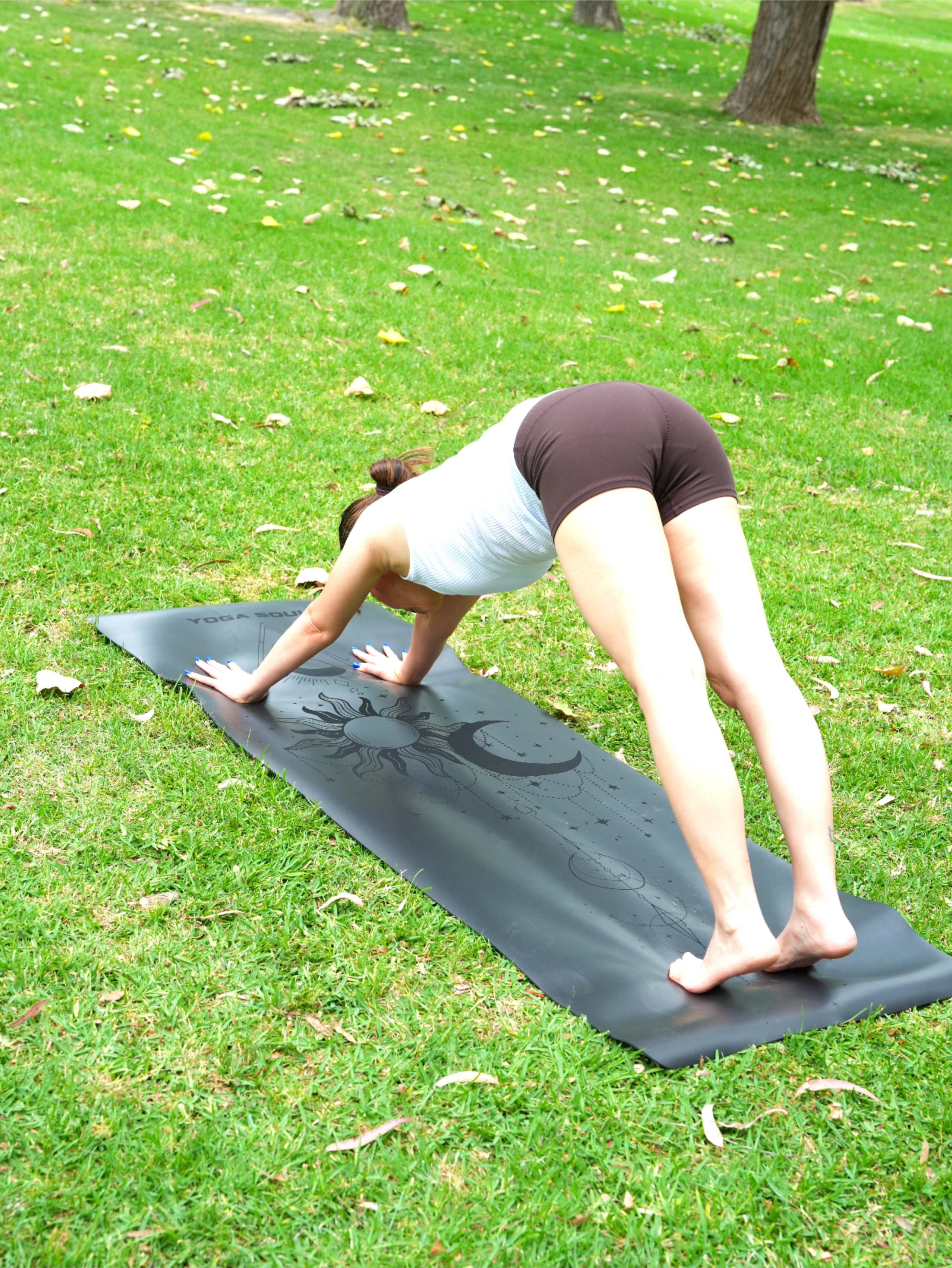 PowerPro Yoga Mat | Black + Strap