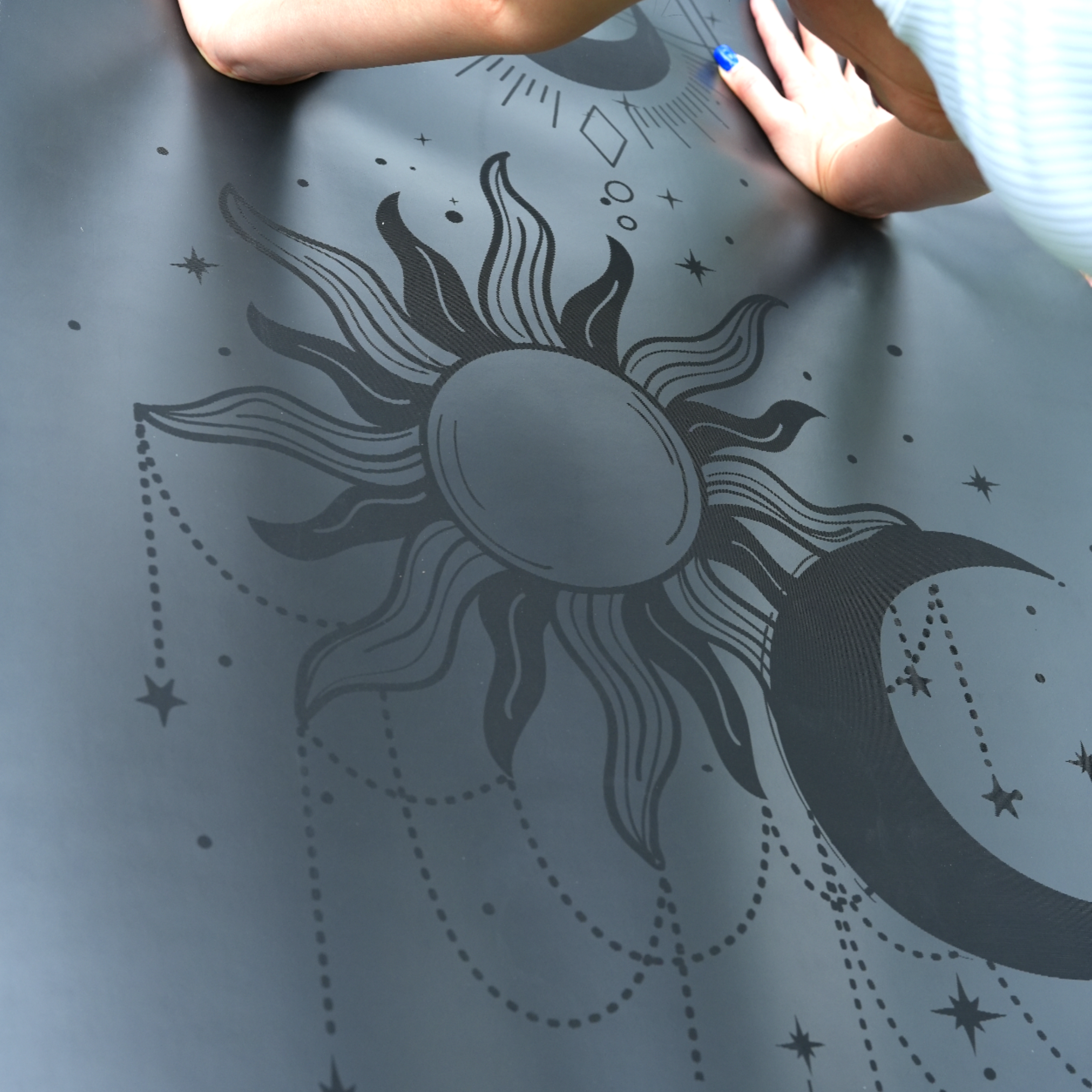 PowerPro Yoga Mat | Black + Strap