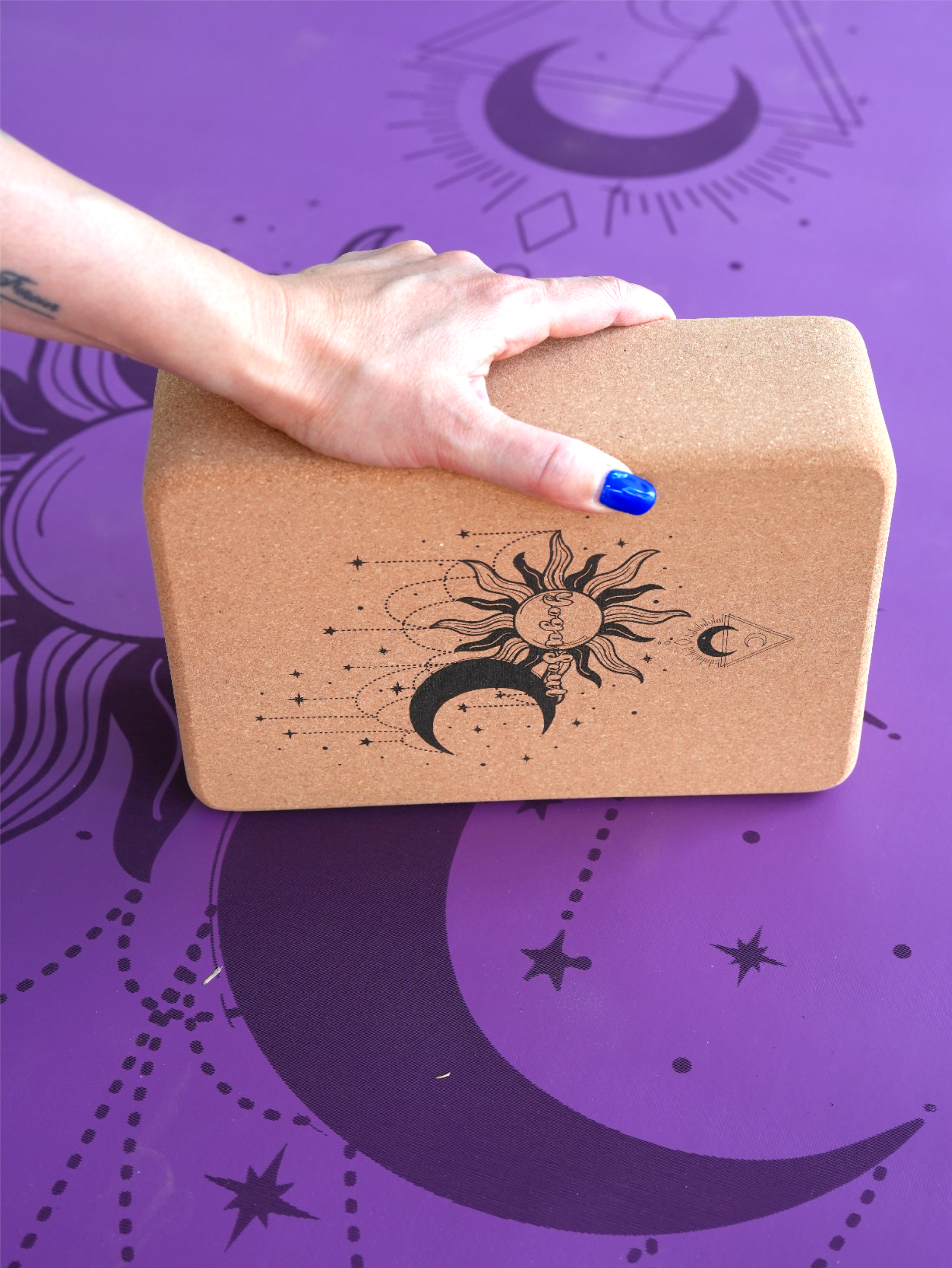 Yoga Block | Sun and Moon
