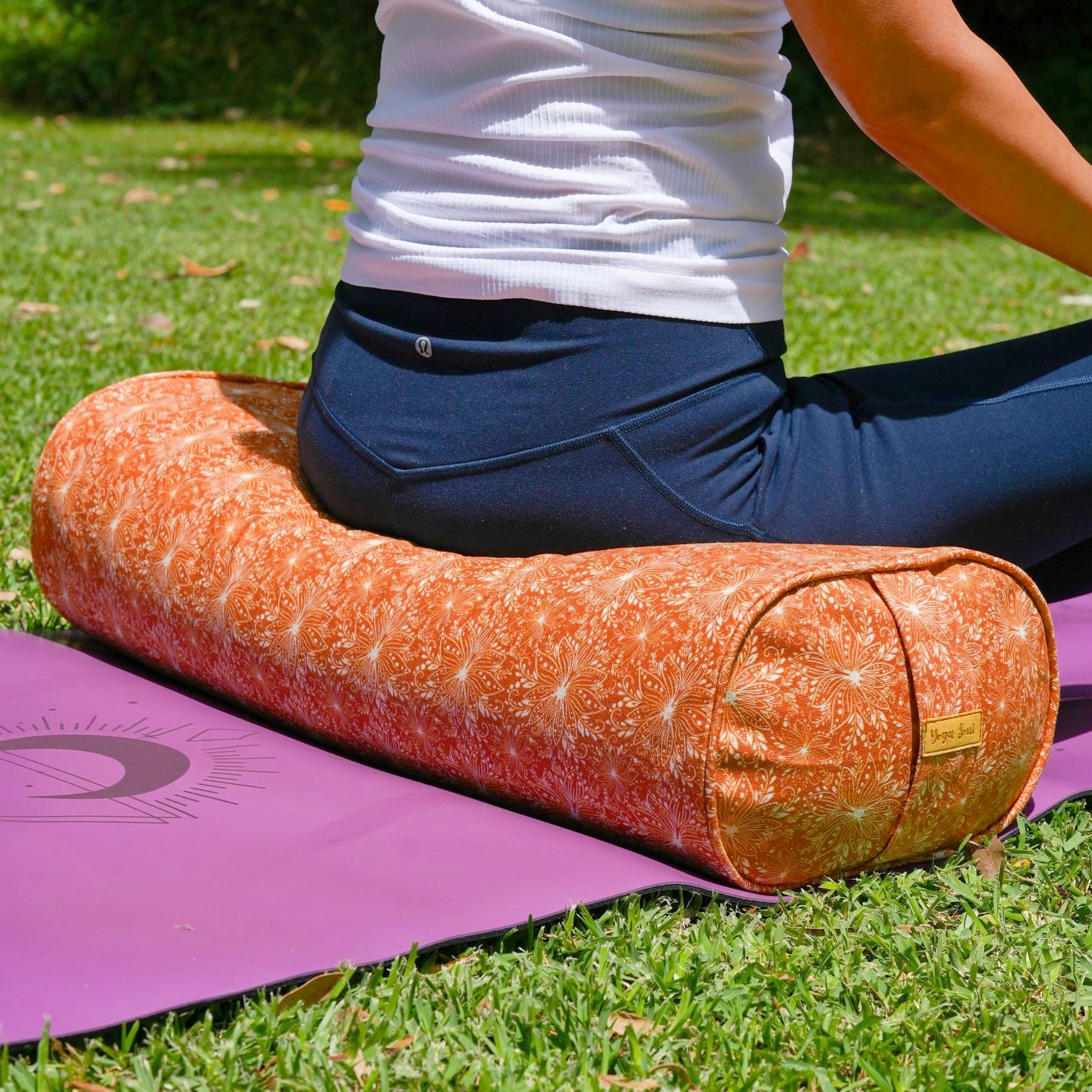 Oval Yoga Bolster | Sattva Lotus | Earth