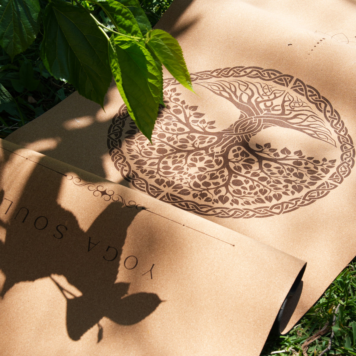 Cork Yoga Mat | Yggdrasil Tree of Life