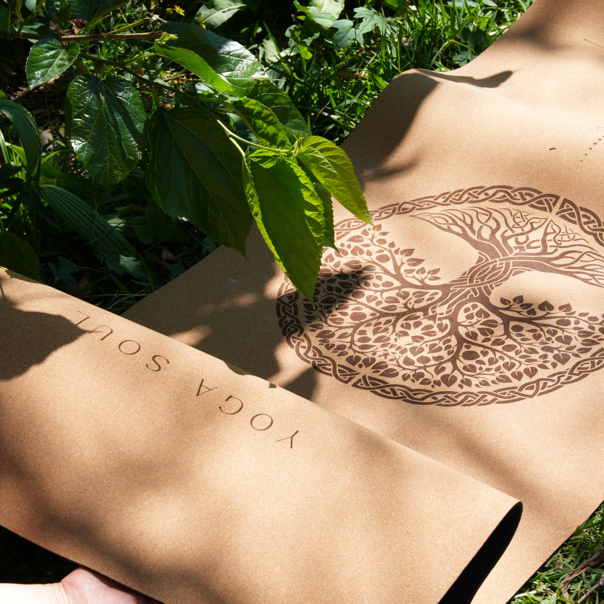 Cork Yoga Mat | Yggdrasil Tree of Life