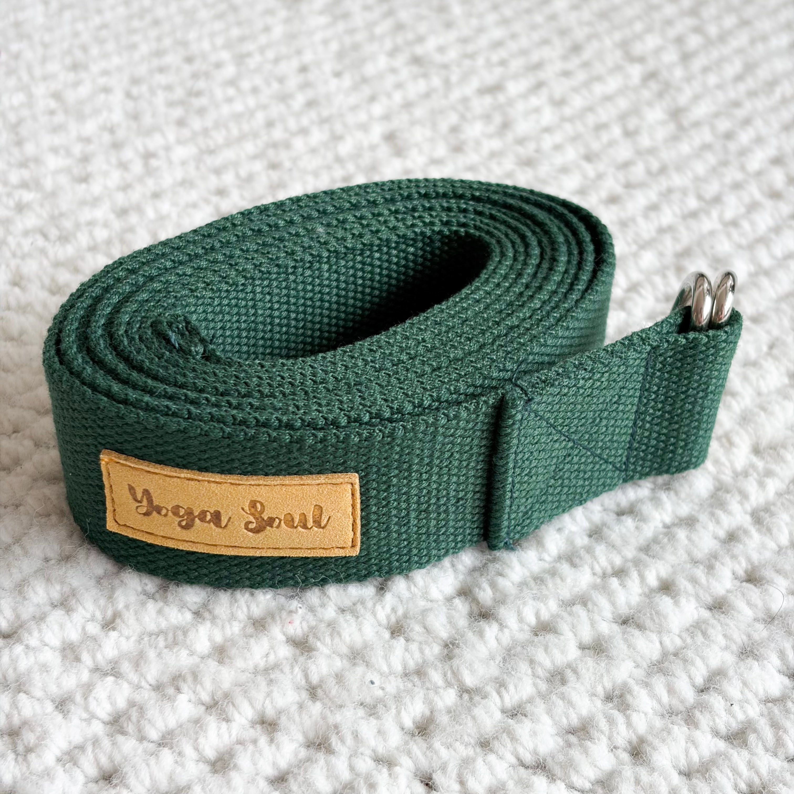 Yoga Strap | D-Ring | Trekking Green
