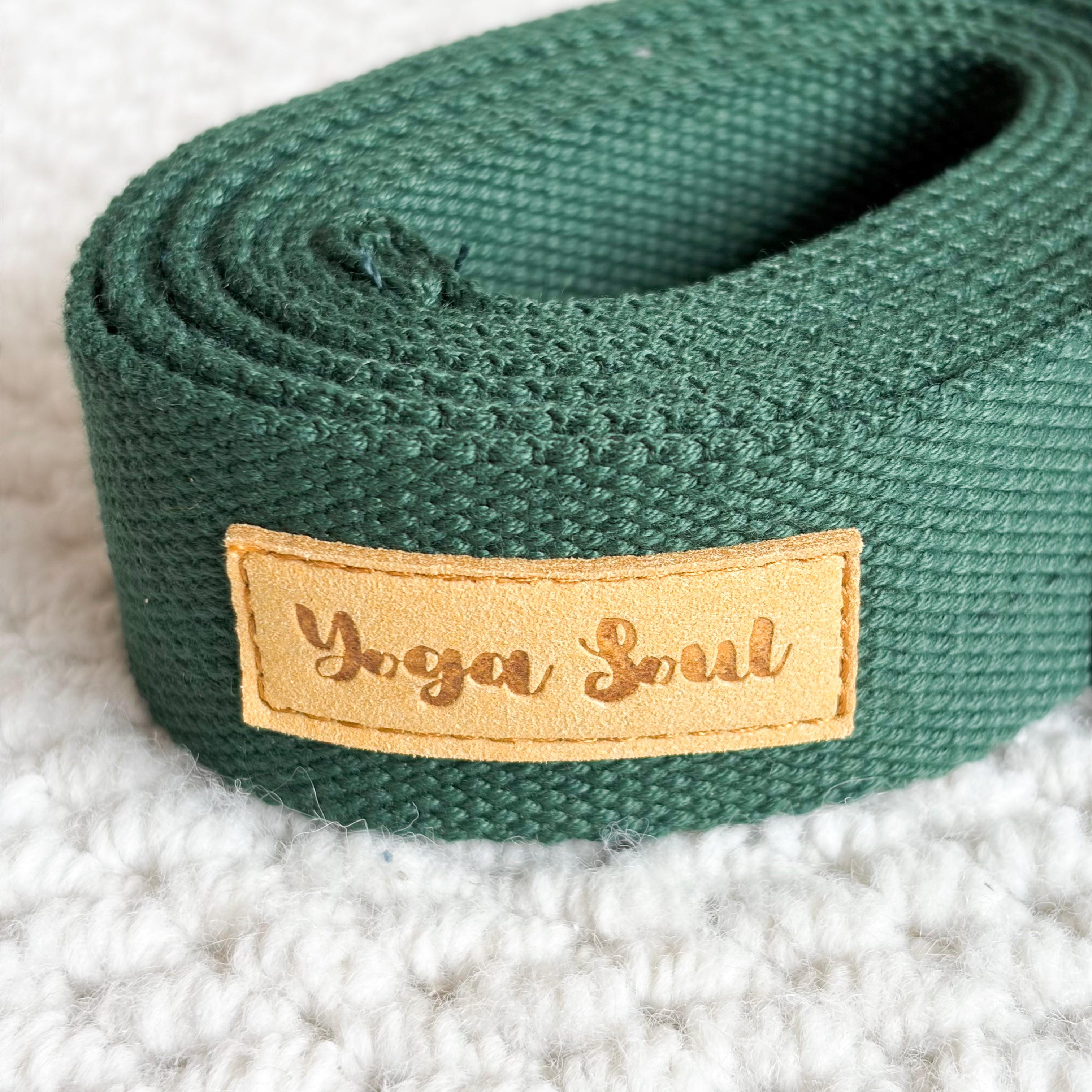Yoga Strap | D-Ring | Trekking Green