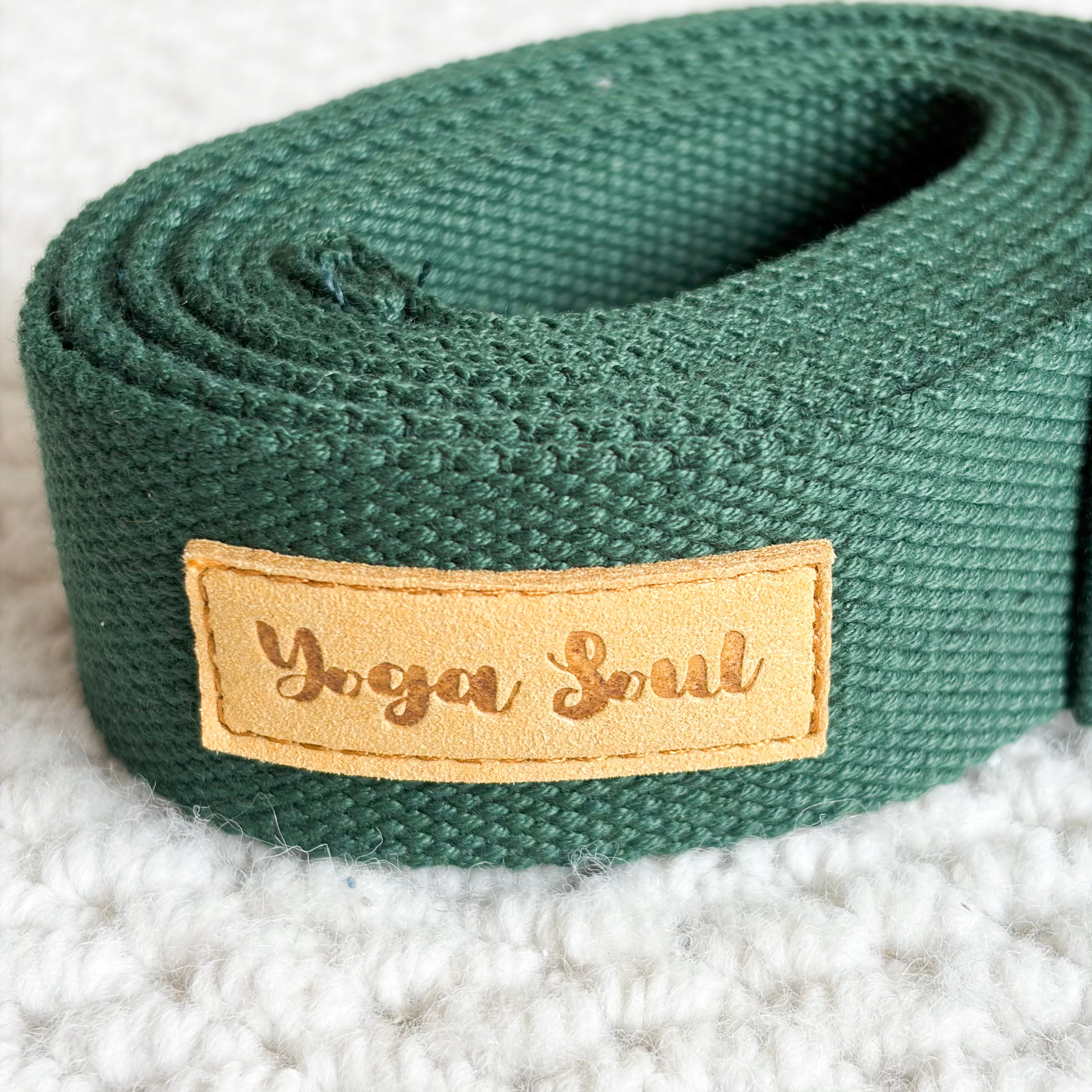 Yoga Strap | D-Ring | Trekking Green
