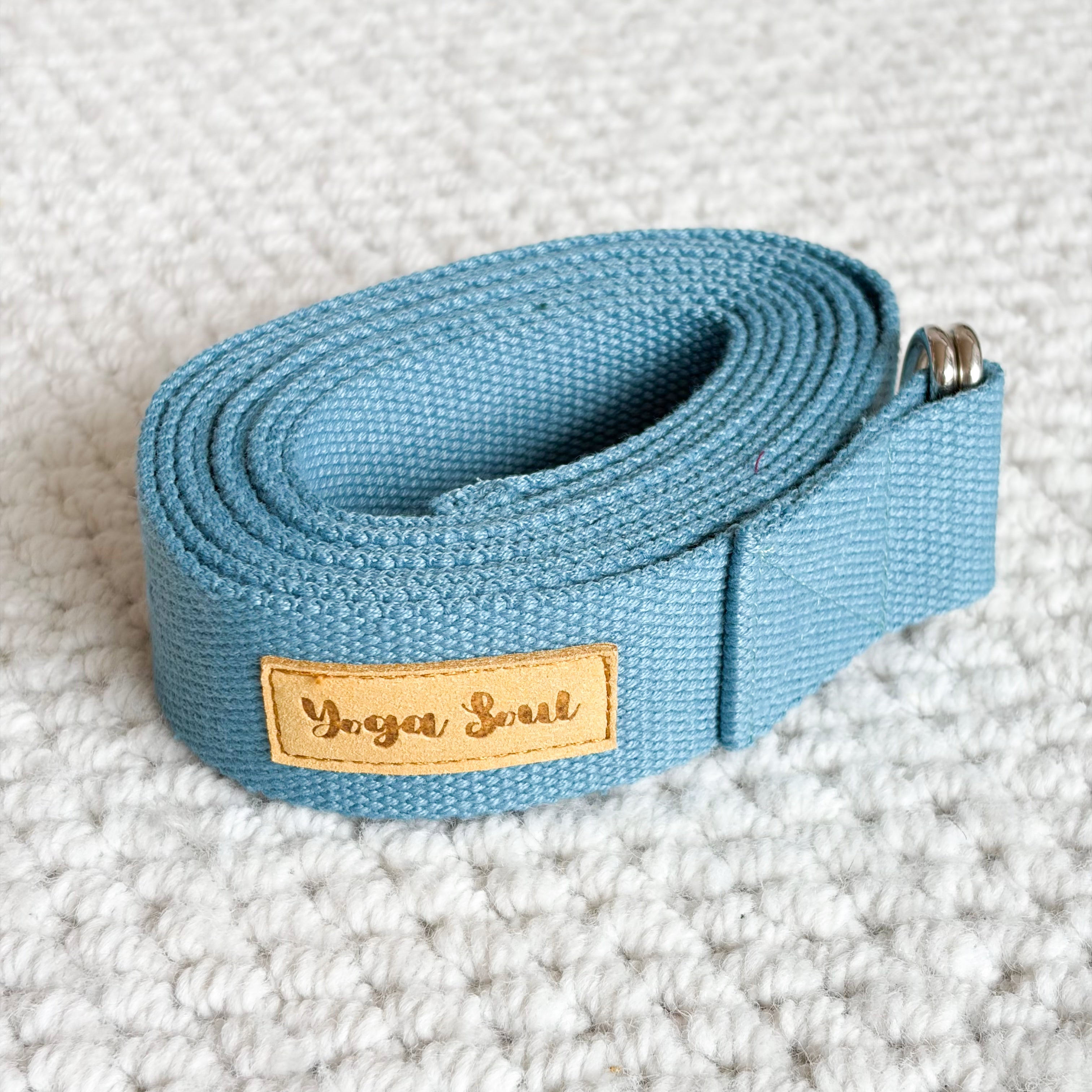 Yoga Strap | D-Ring | Sky